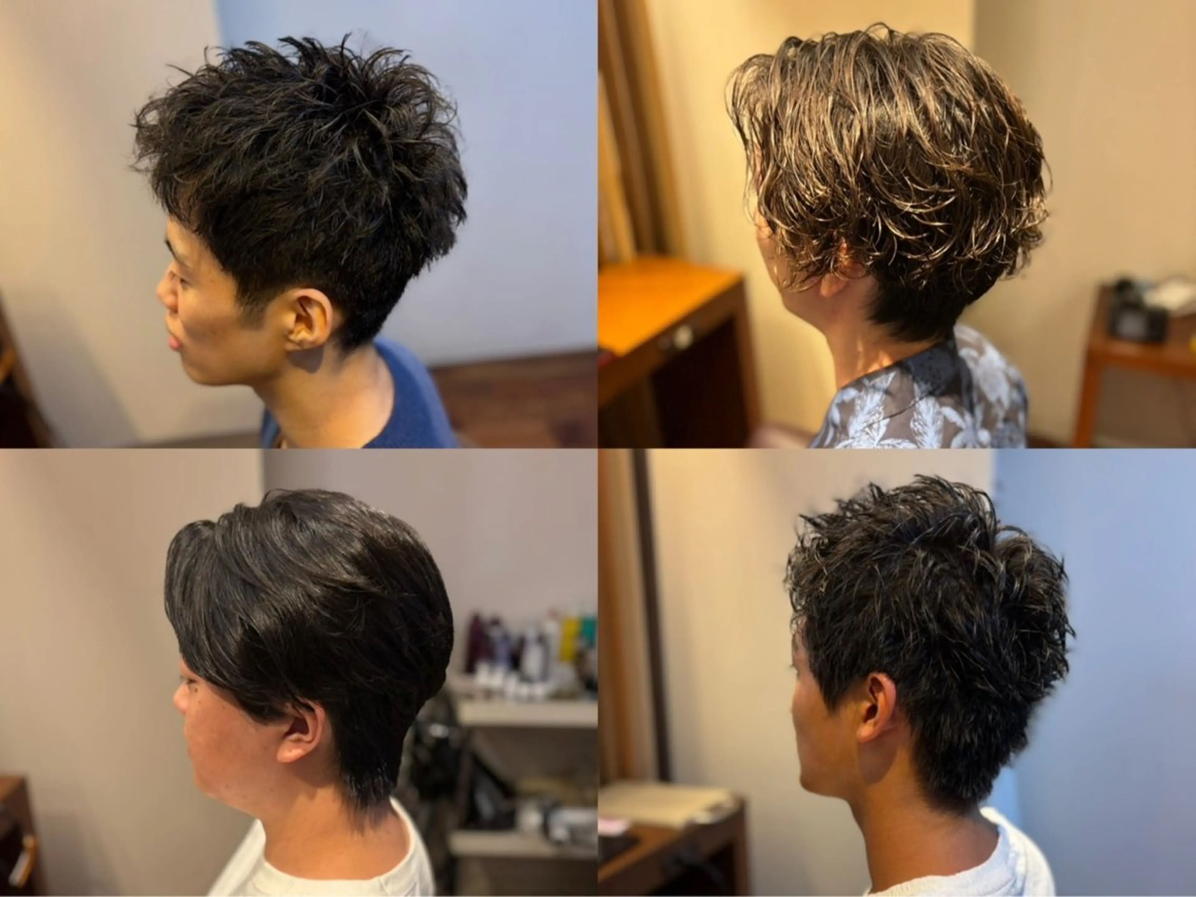 メンズ カット パーマ 👑メンズパーマ/髪 質改善/鎌倉🐮のヘアスタイル