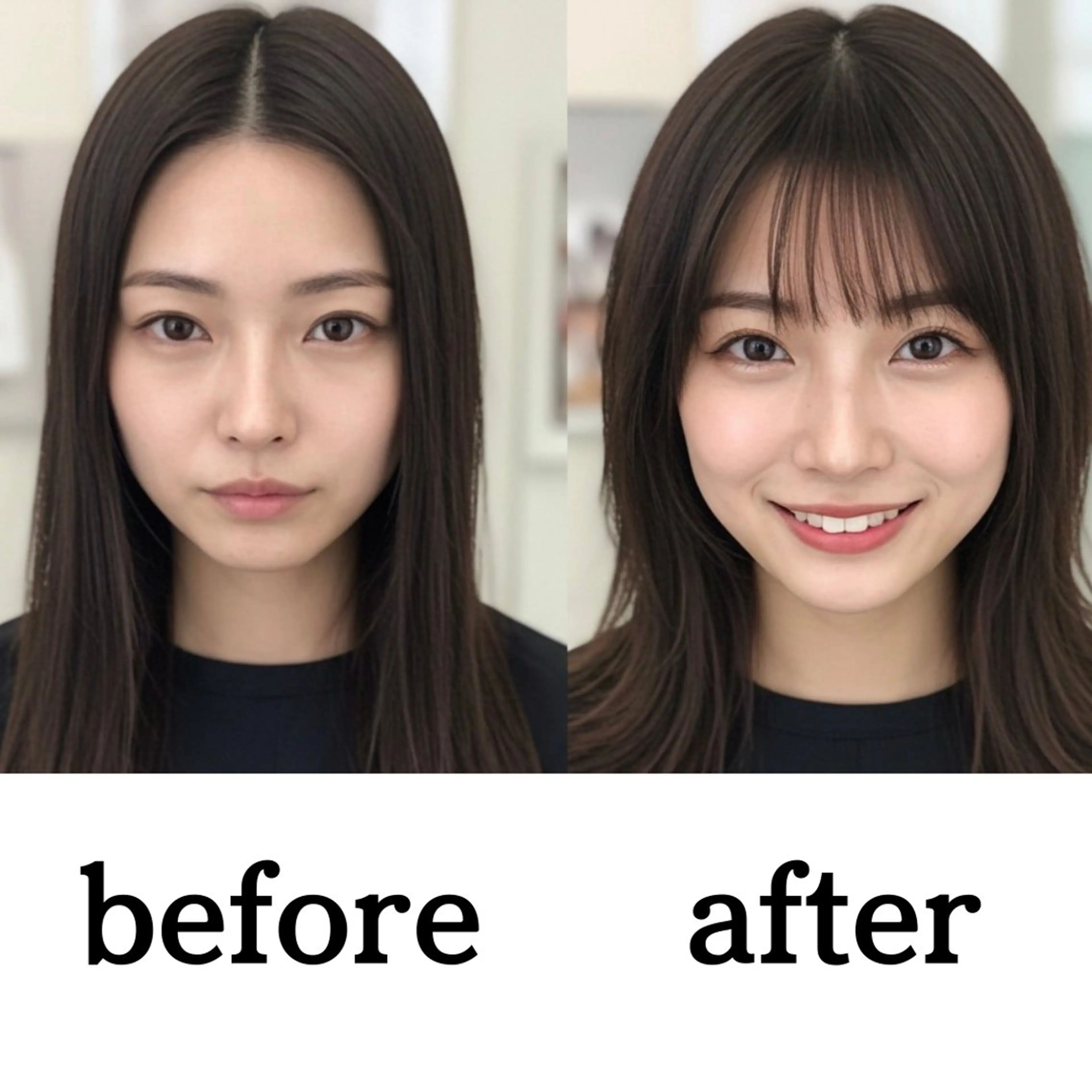 セミロング ARMONY所属・髪質改善×レイヤー 中村洋介のヘアスタイル