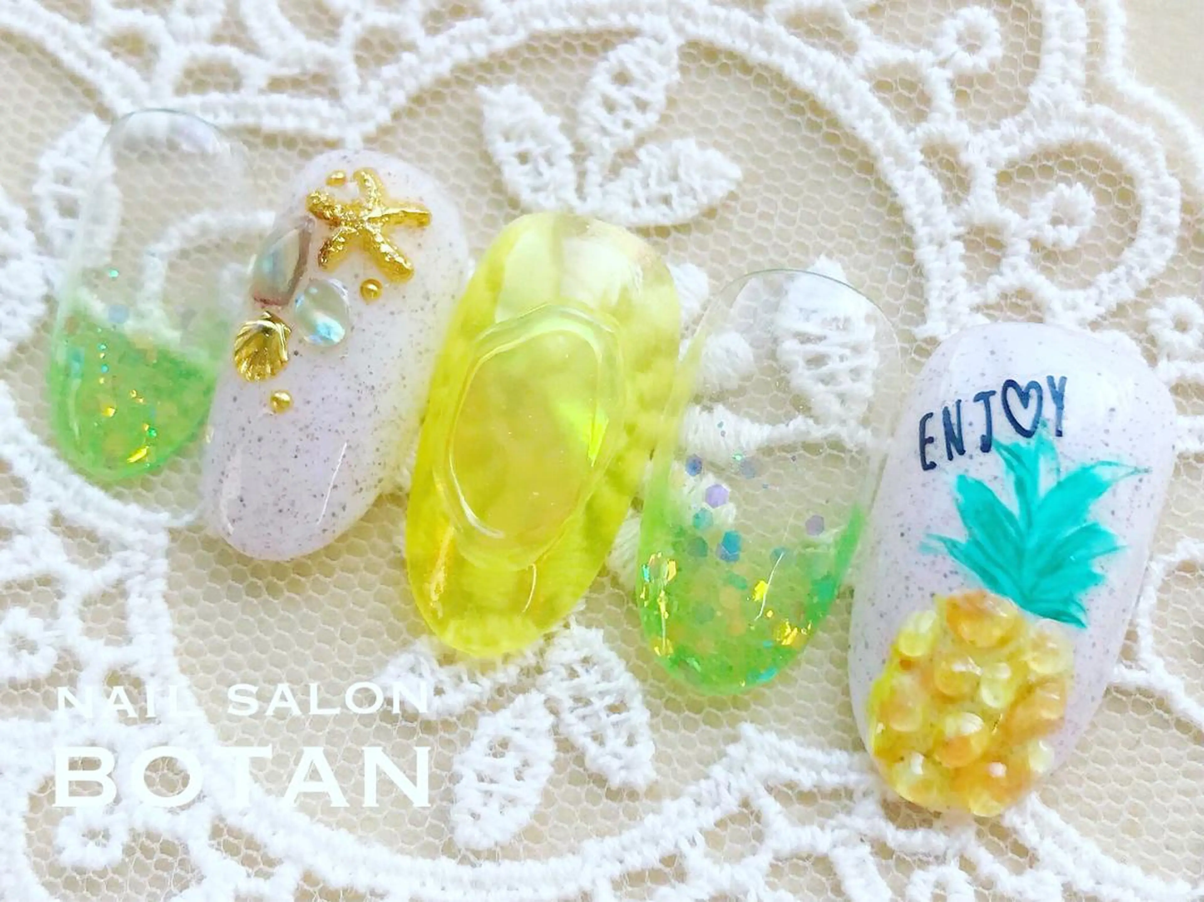ネイル ハンドネイル NAIL SALON BOTANのネイルデザイン