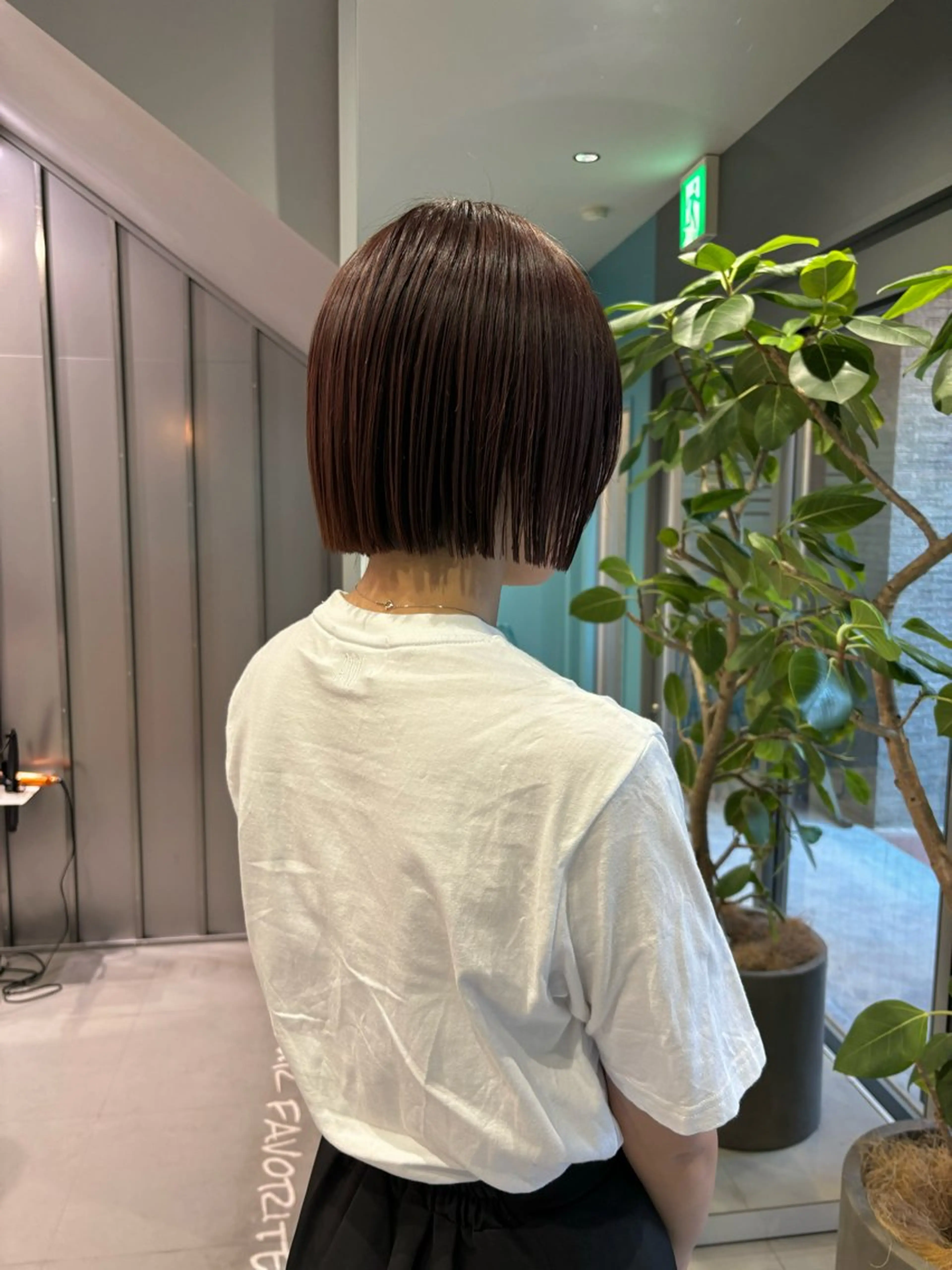 カラー カット ヘアカラー トリートメント noe tton所属・あゆな/名古屋/ ボブ/透明感カラーのヘアスタイル
