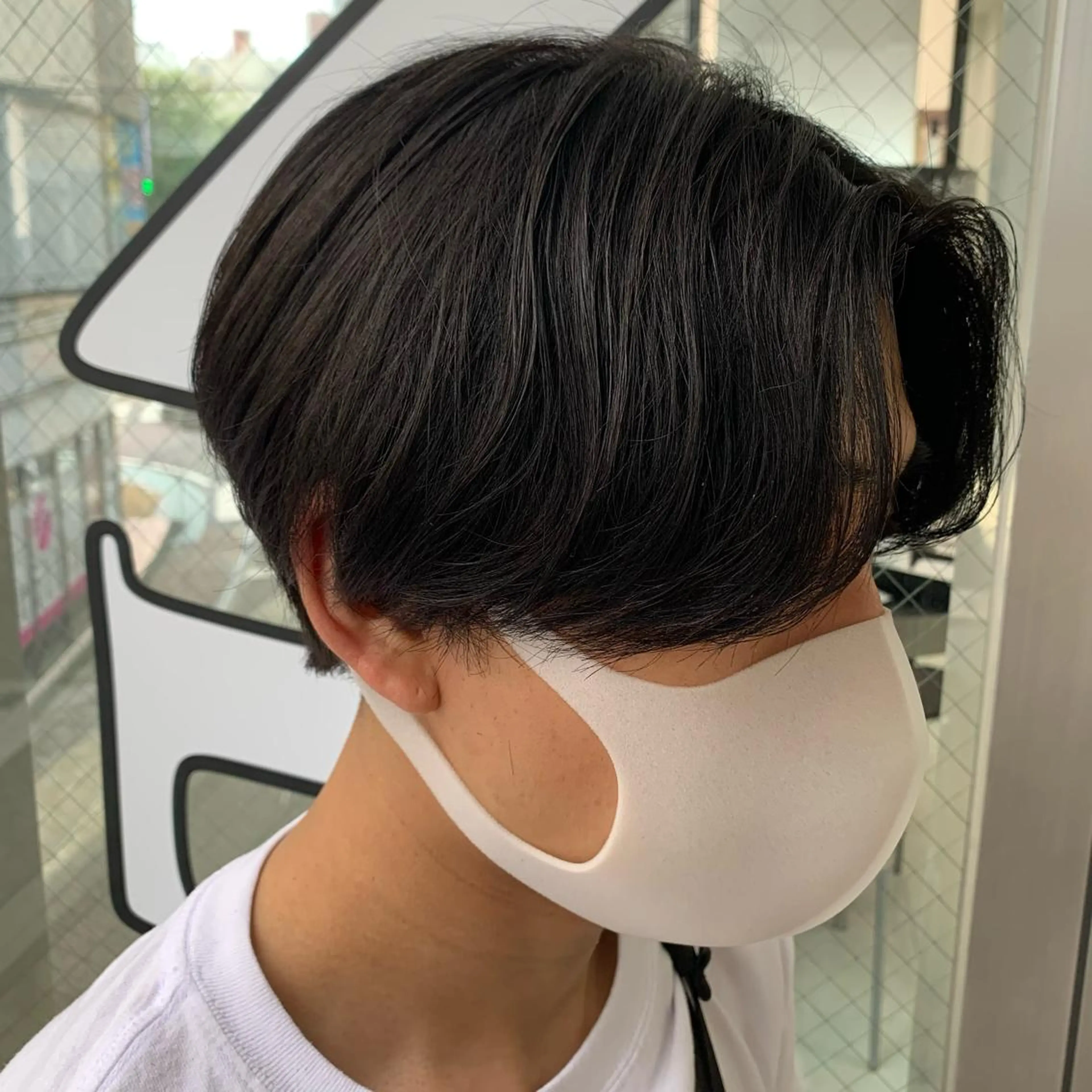 ショート カラー メンズ Lit.富士 久保田風太のヘアスタイル