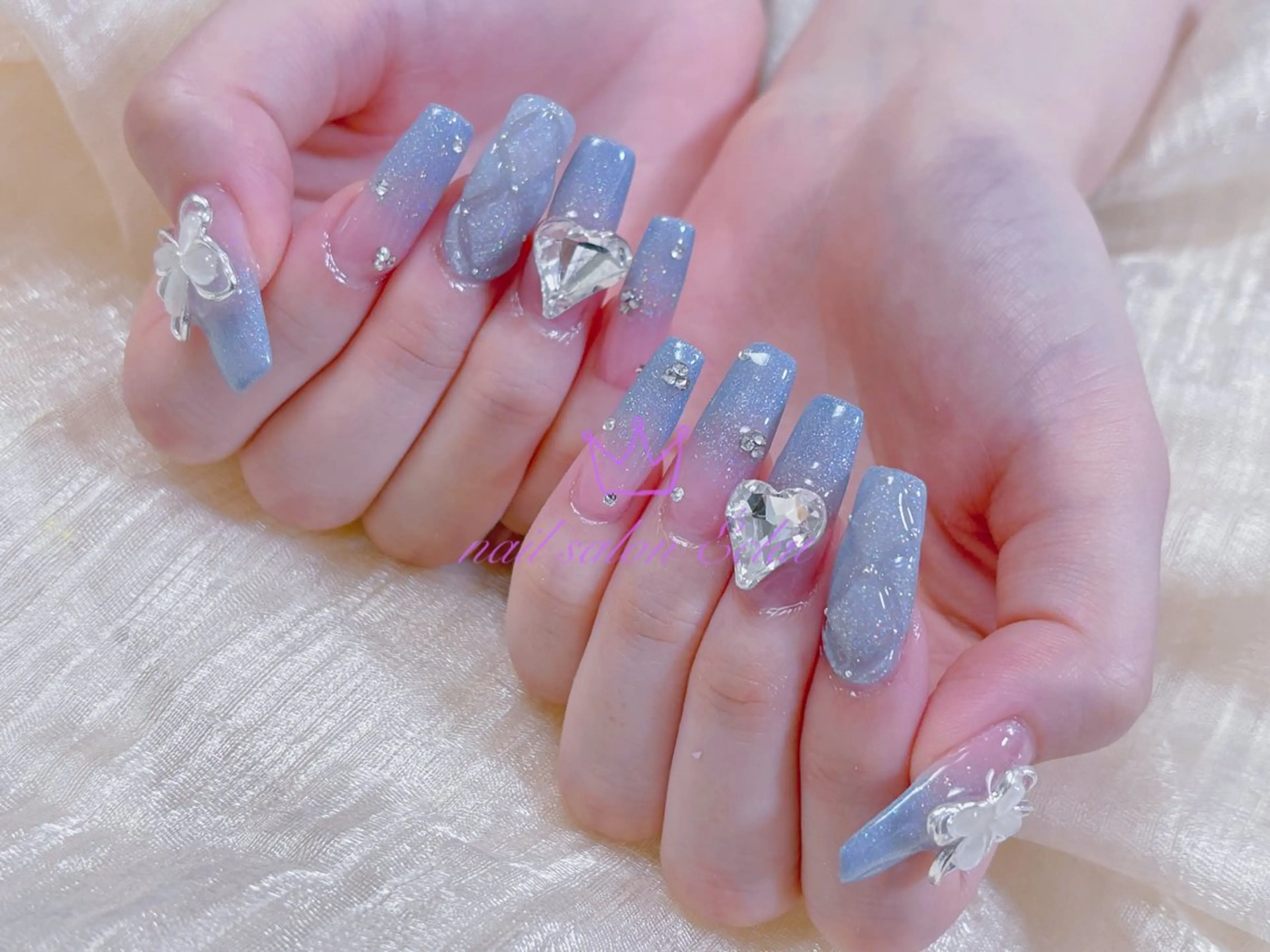 ネイル ハンドネイル ネイルサロンエクラ 🫧Shizukaのネイルデザイン