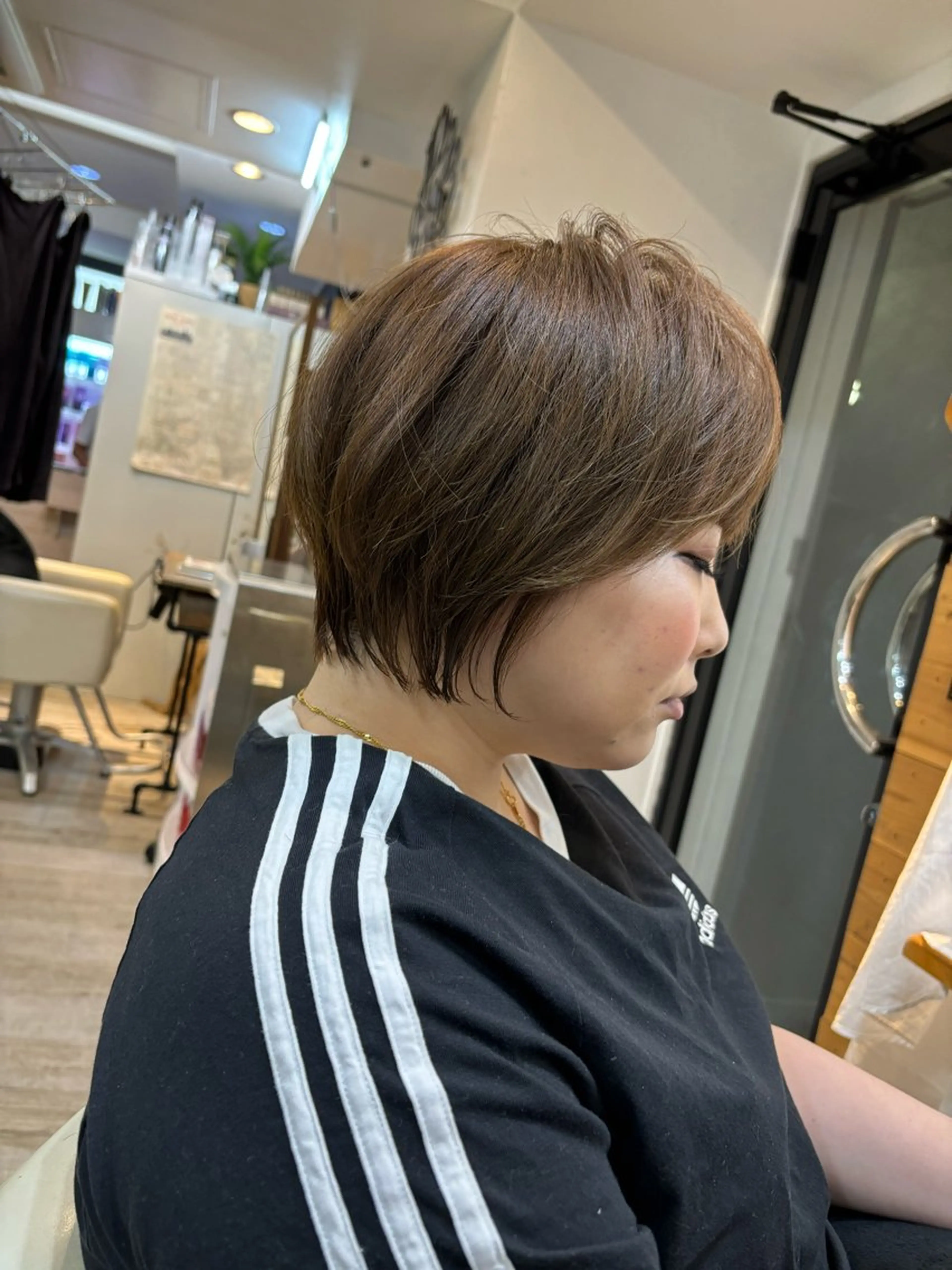 ショート カラー カット ヘアカラー ラフィスヘアーファン所属・山田 晃輔のヘアスタイル