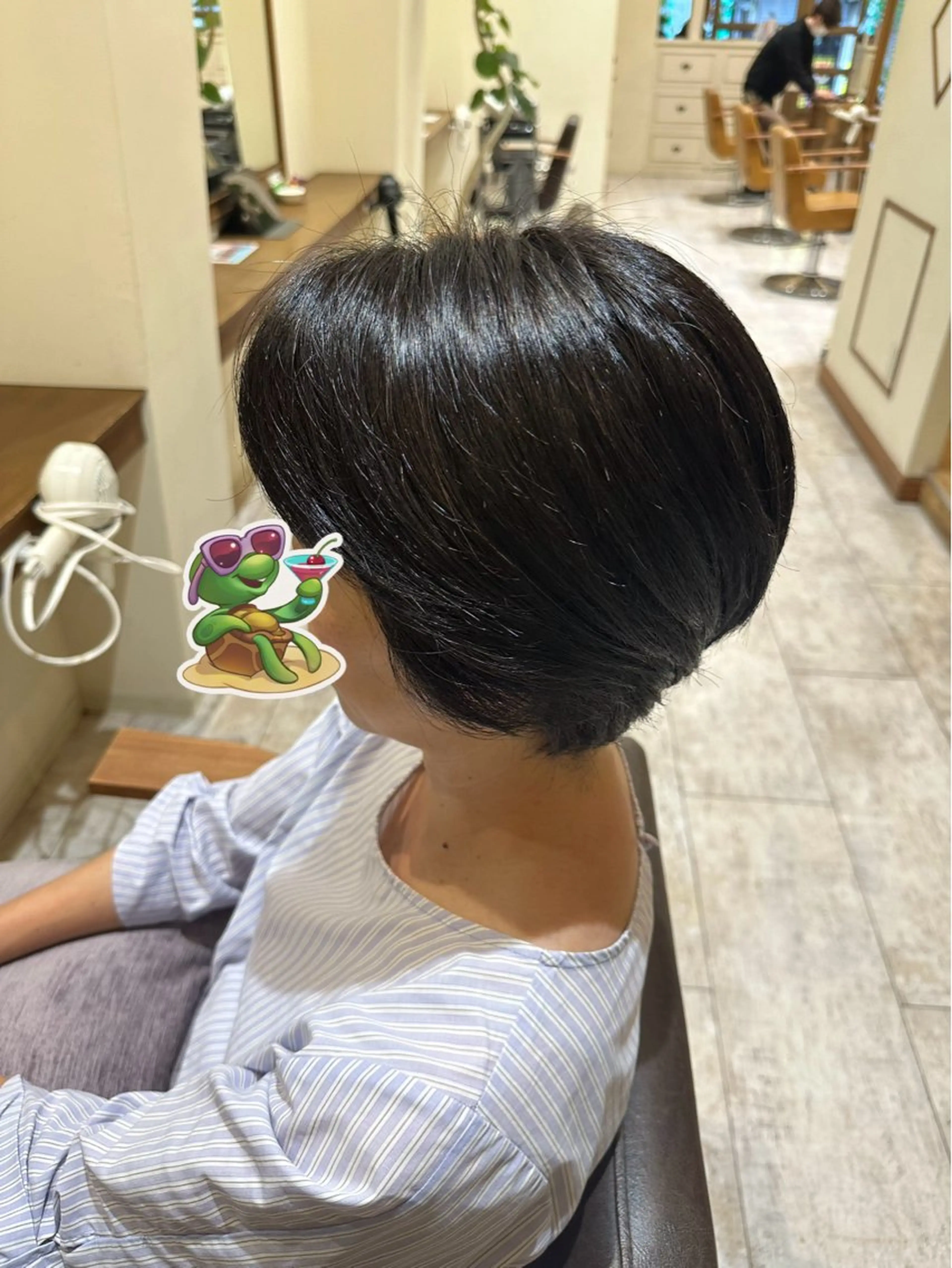 ショート イマ フジのヘアスタイル