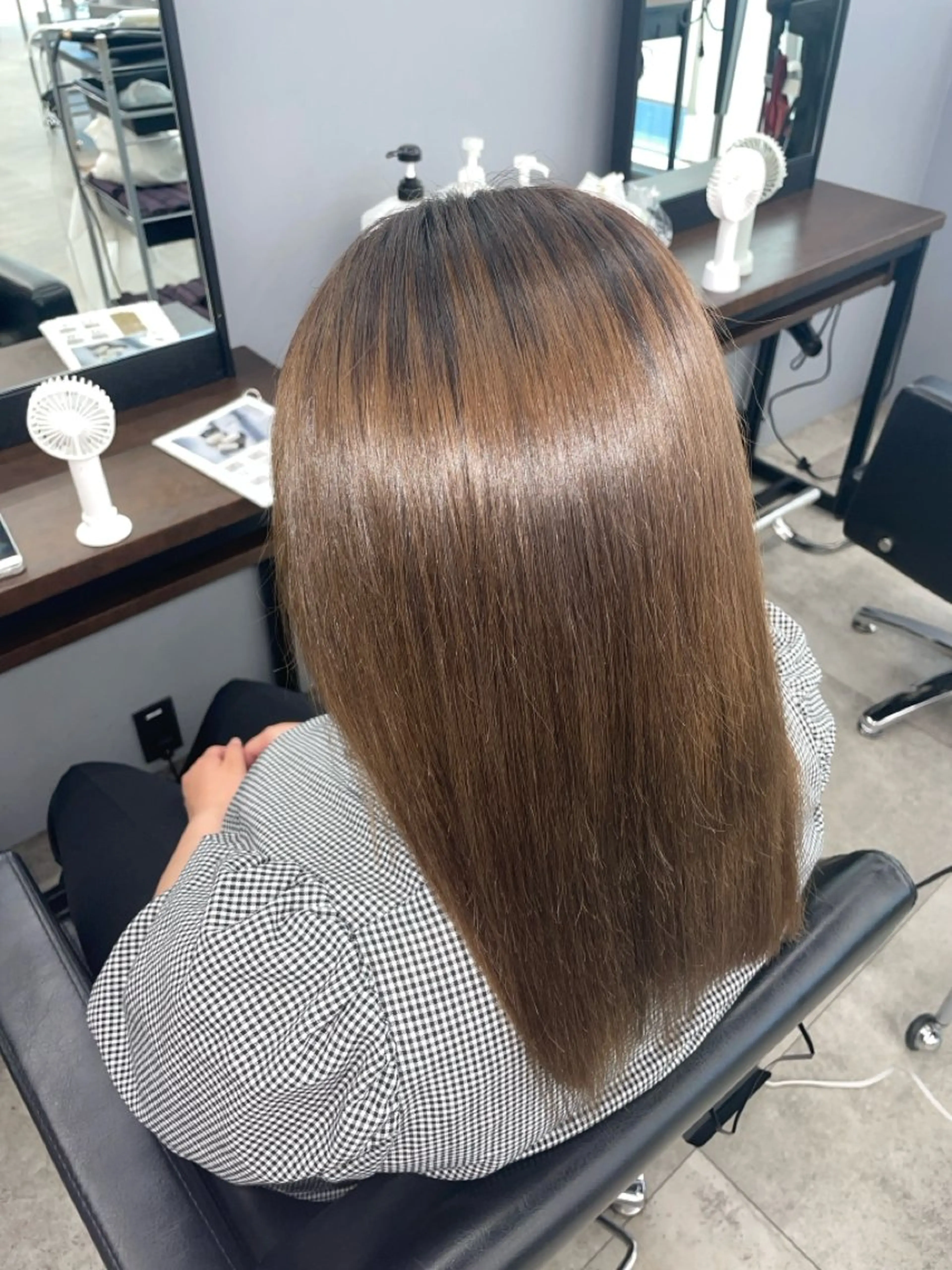 ロング 艶髪／トリートメント ⭐️KIRARI⭐️のヘアスタイル
