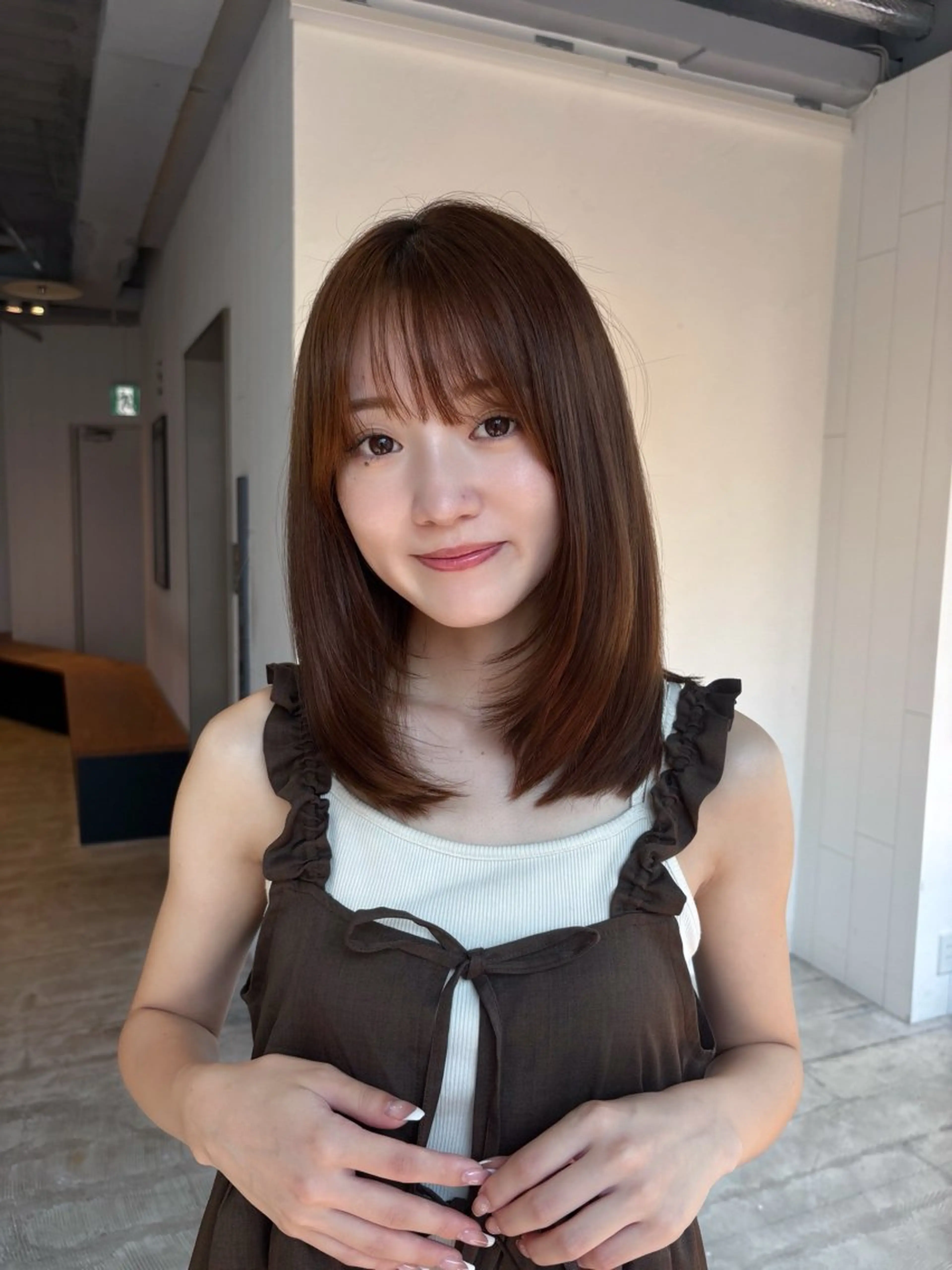 レイヤーカット （3センチ以上カット可能な方）の写真
