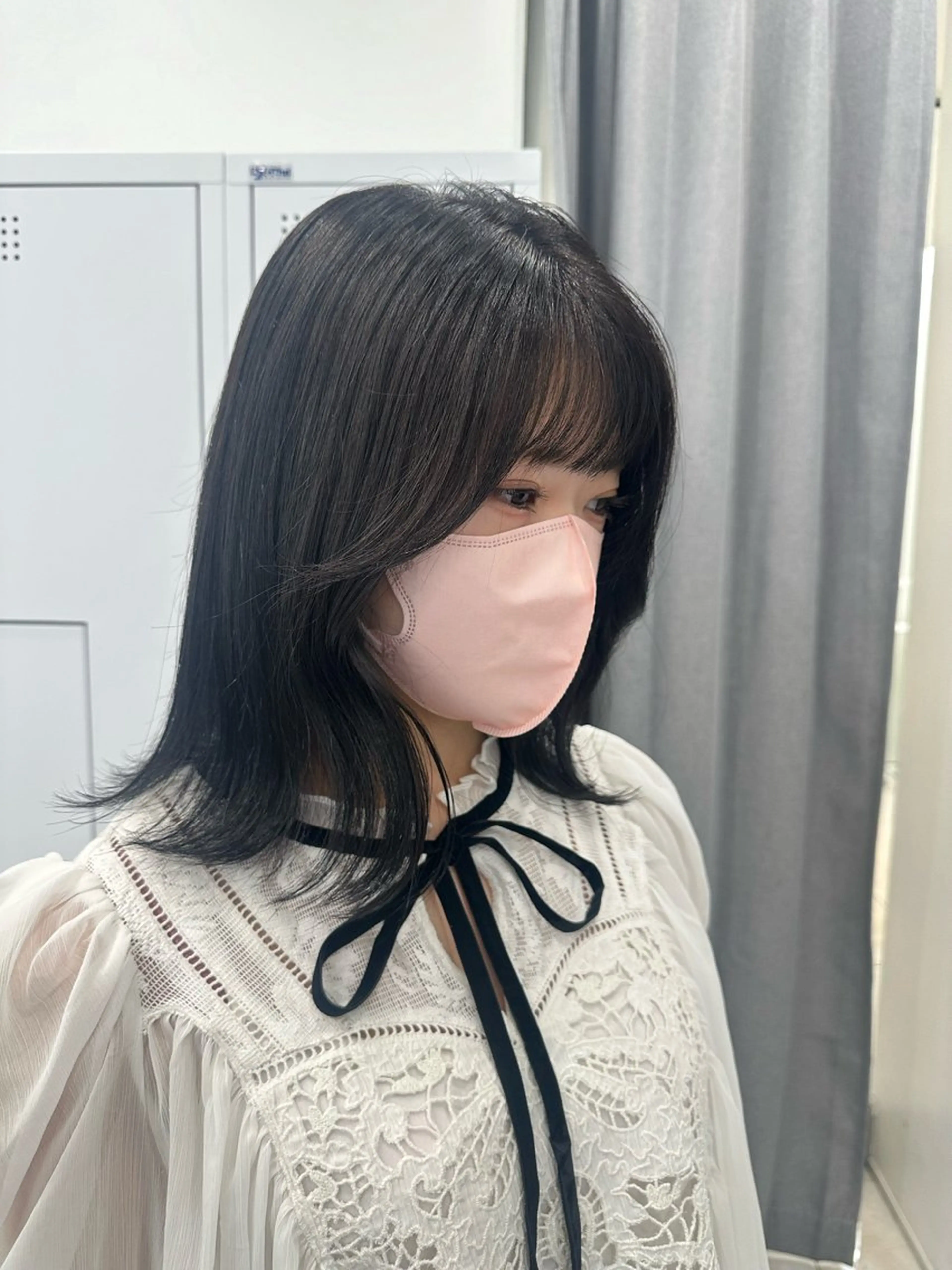セミロング 縮毛矯正/ネイル 🌻ひまわり🌻のネイルデザイン