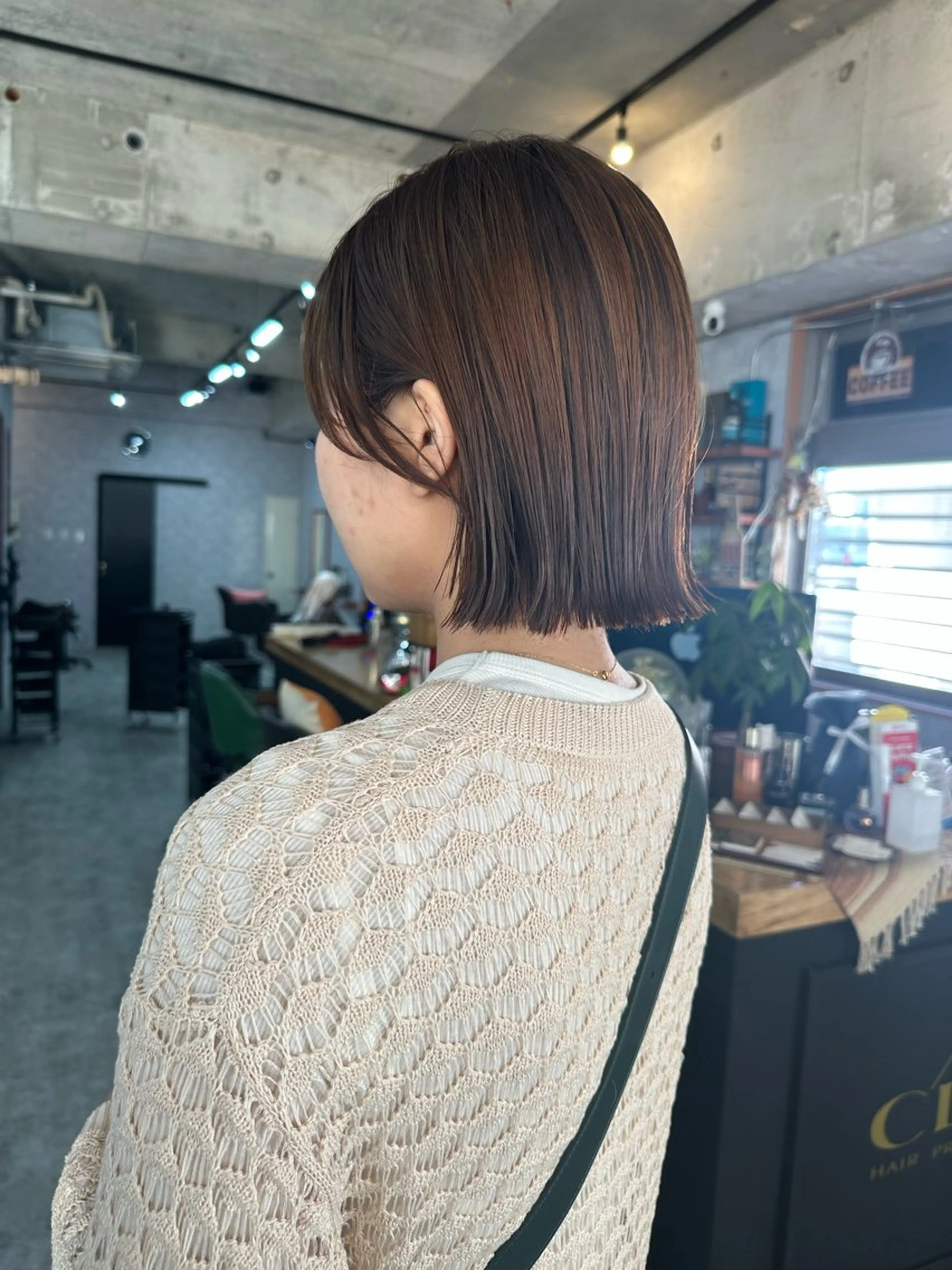 ショート 切りっぱなしボブ ショートボブ ハンサムショート 丸みショート ボブ カット ヘアカラー トリートメント C’LD hair  produce /シールドヘア所属・モテ髪/ボブ/ショー ト/アダチフウトのヘアスタイル