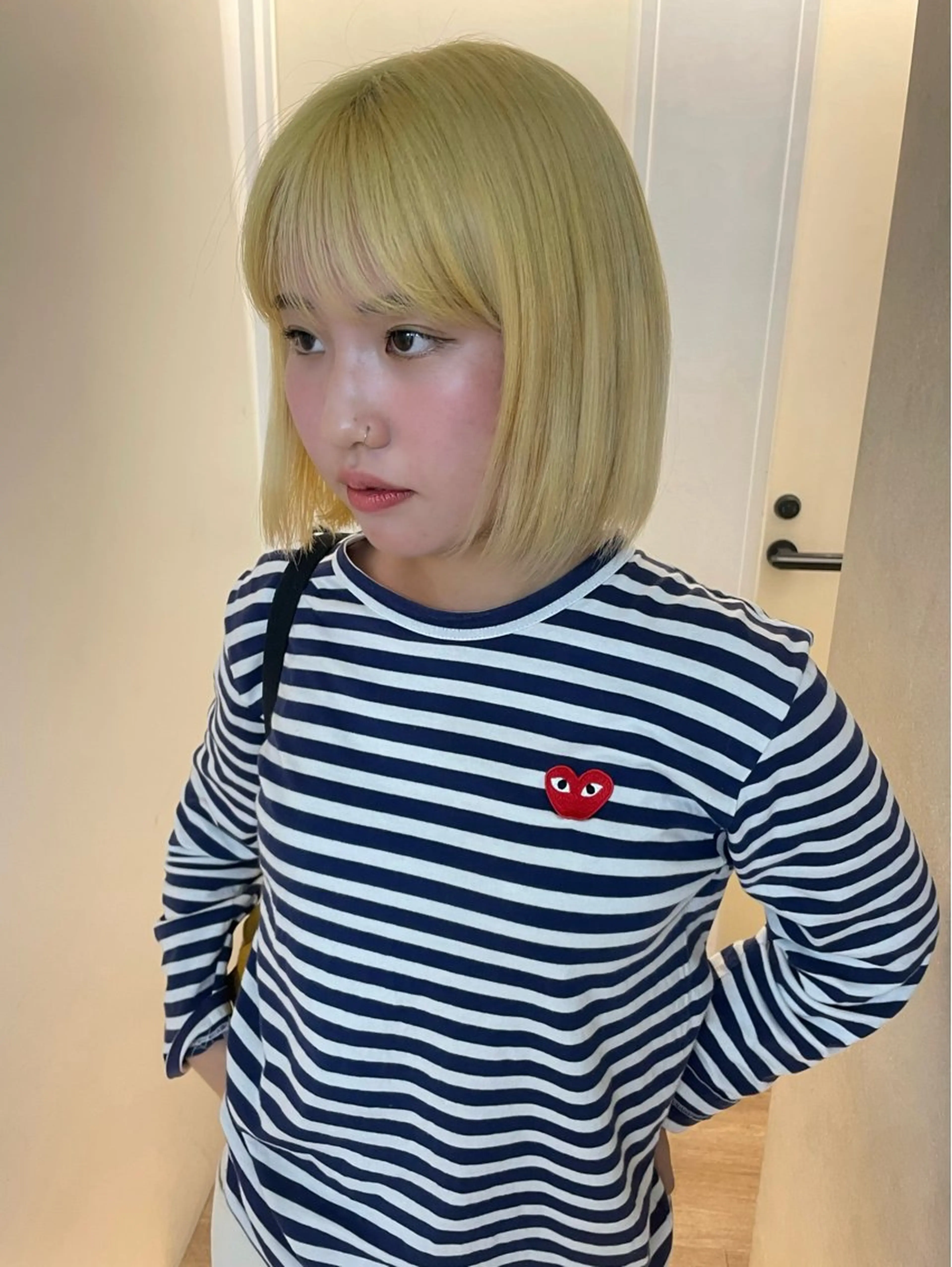 カラー カット ヘアカラー ハイトーン🦴/ レイヤー🩻SENAのヘアスタイル