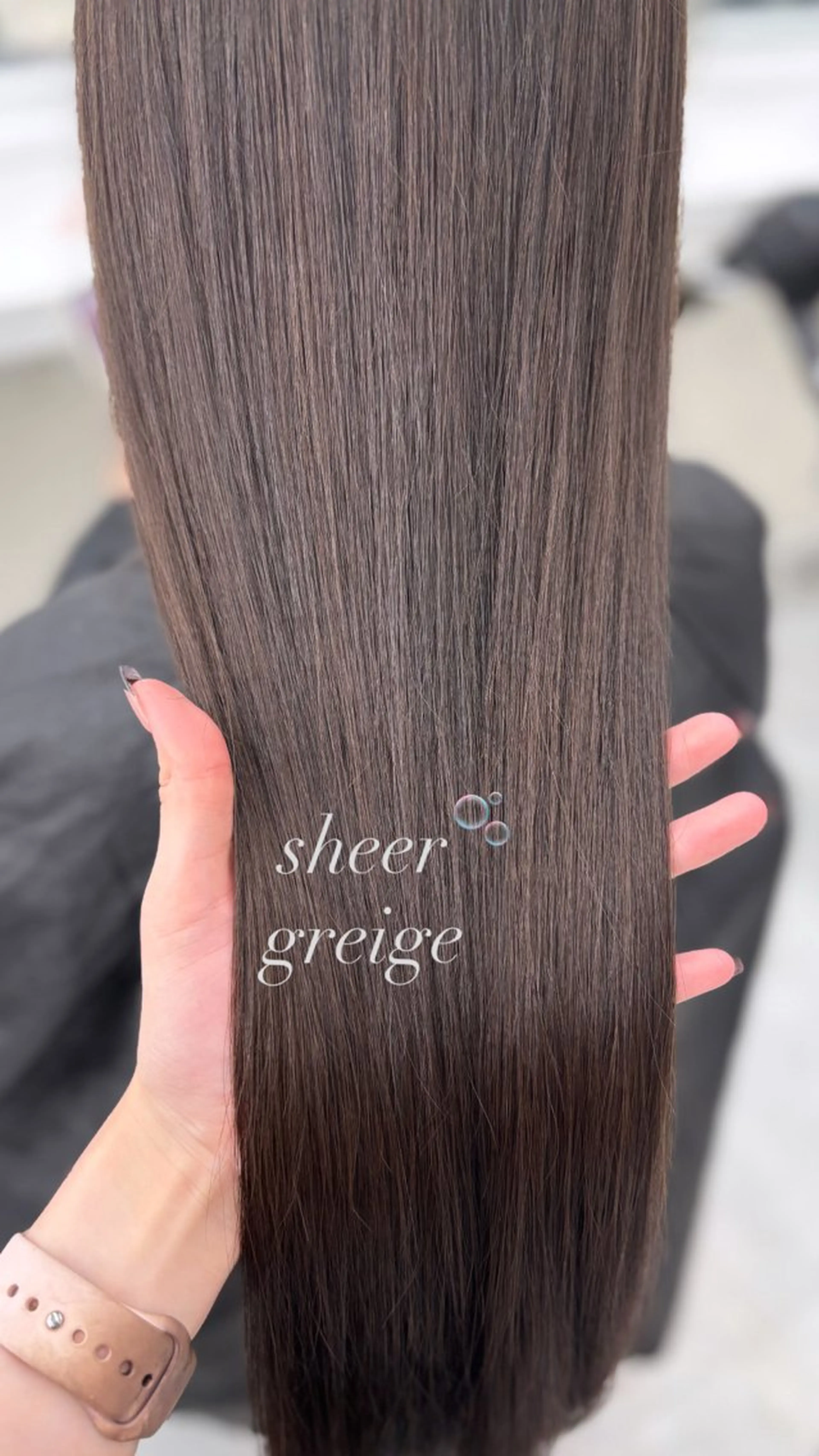 ロング ヘアカラー トリートメント Hina🎀♡ 暖色/縮毛のヘアスタイル