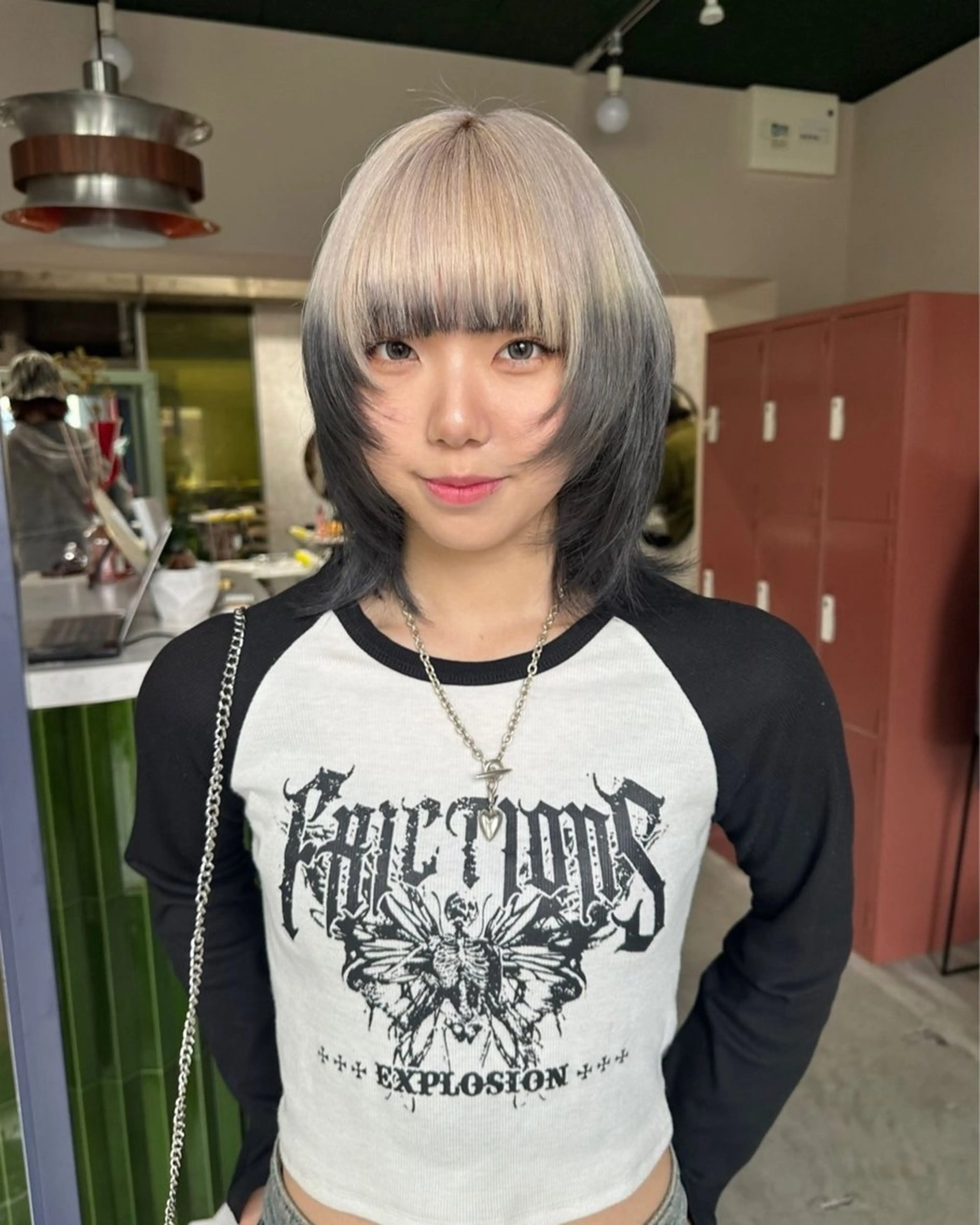 ミディアム カラー ナチュラル・ハイトー ン🏆HINOKIのヘアスタイル