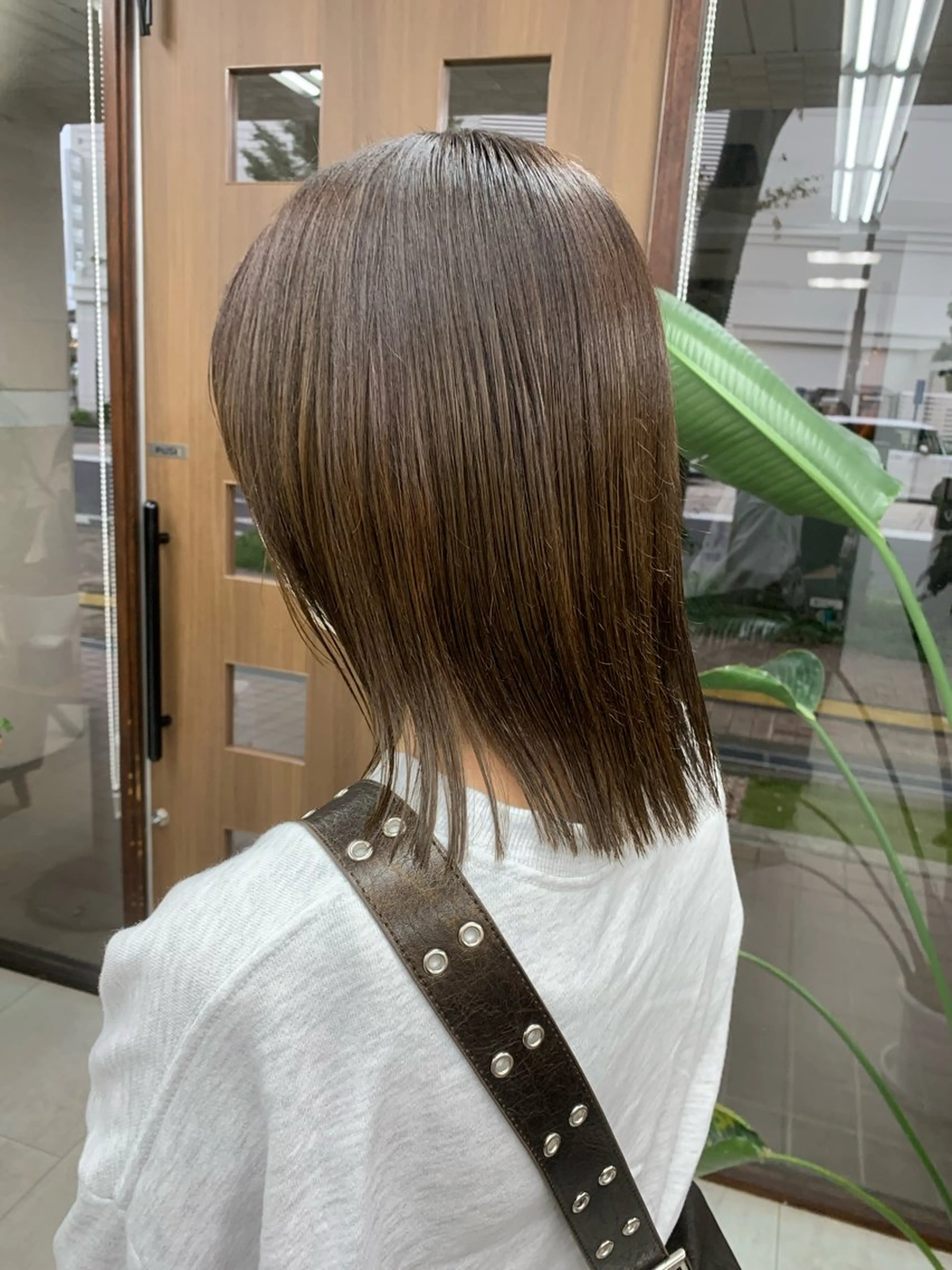 ミディアム ハラダ マヤのヘアスタイル