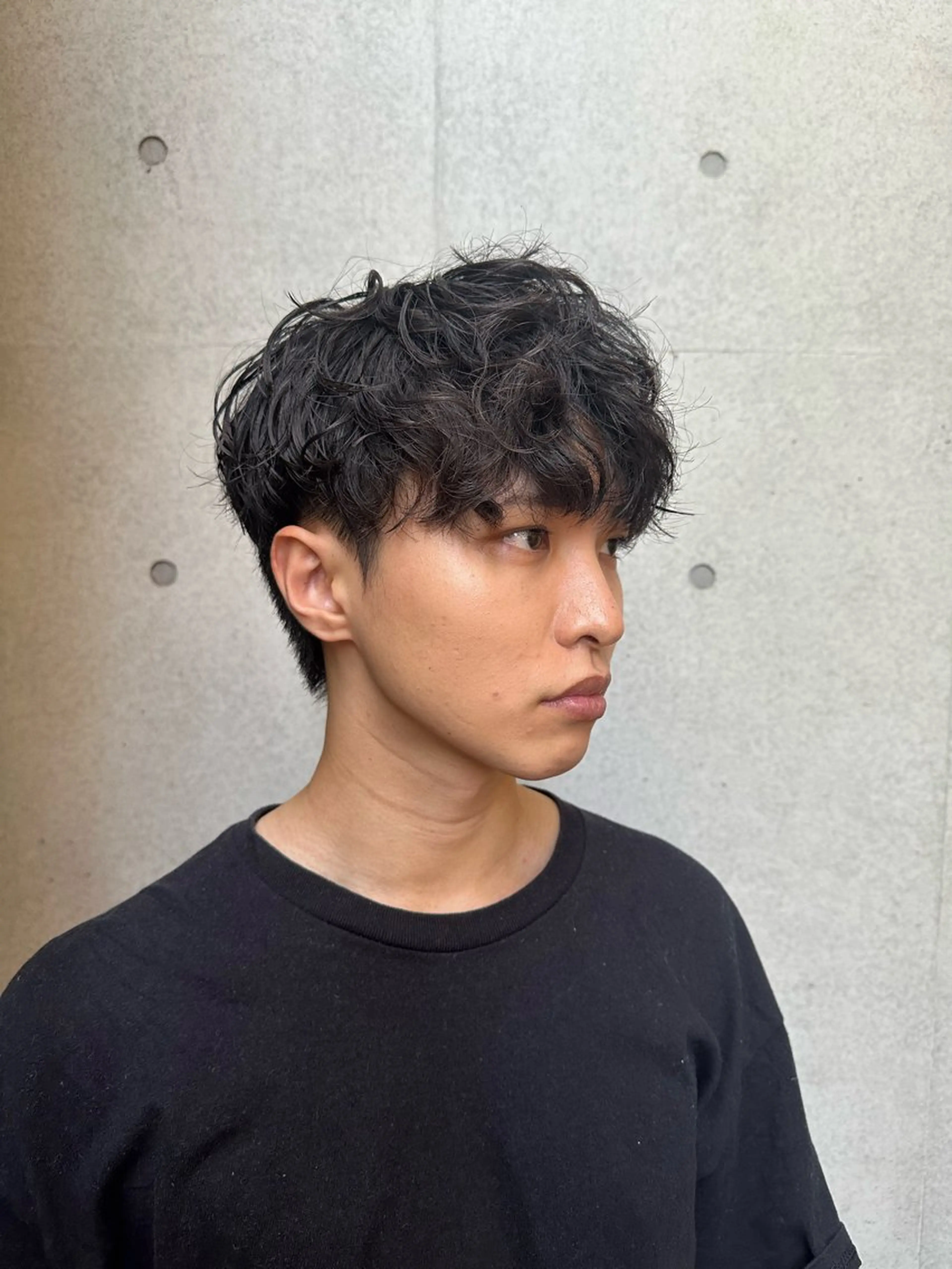 ショート パーマ 似合わせカット /パーマ岡本淳平のヘアスタイル