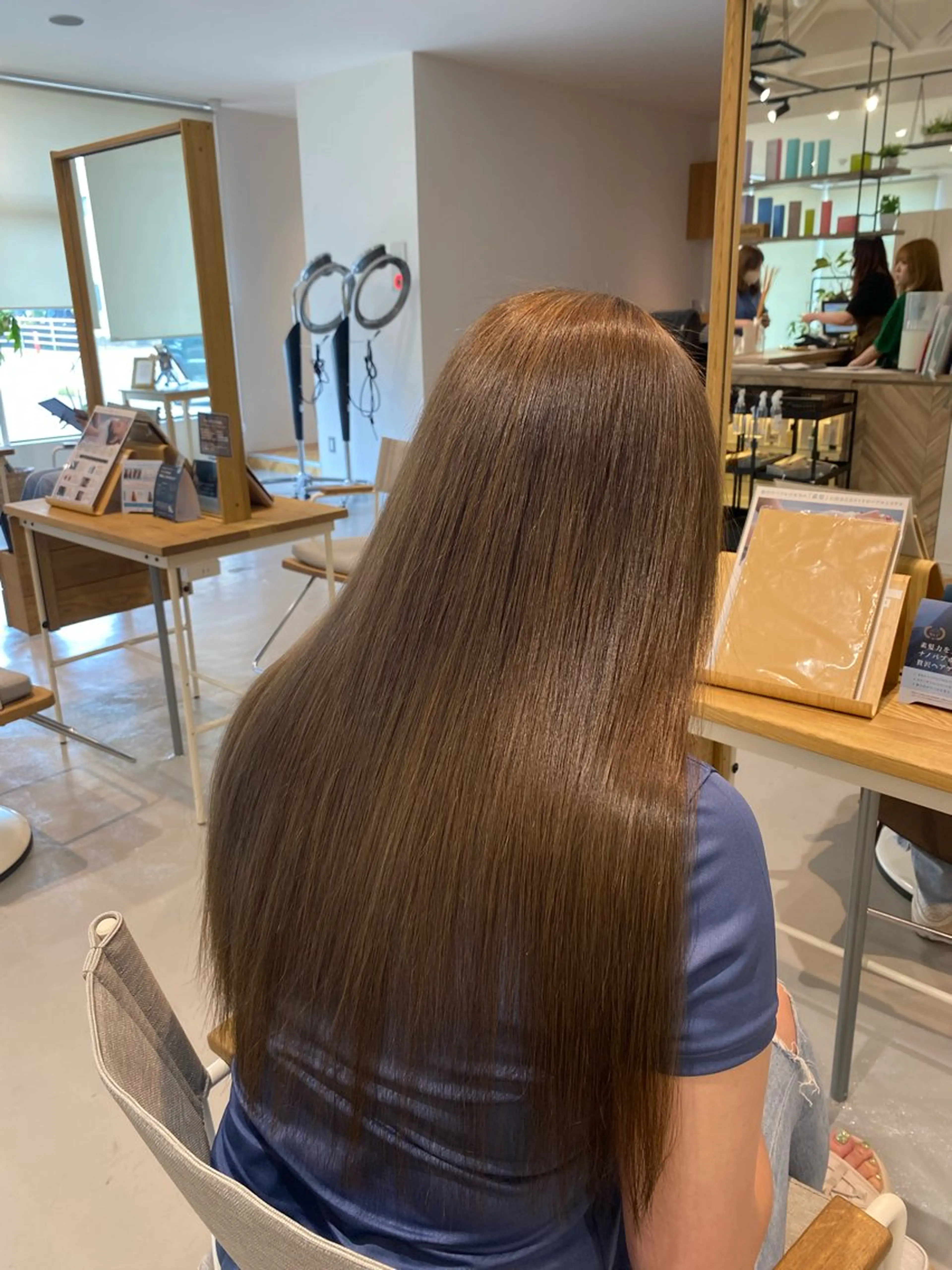 ロング カラー yate'/ Wカラー/小出捷也のヘアスタイル