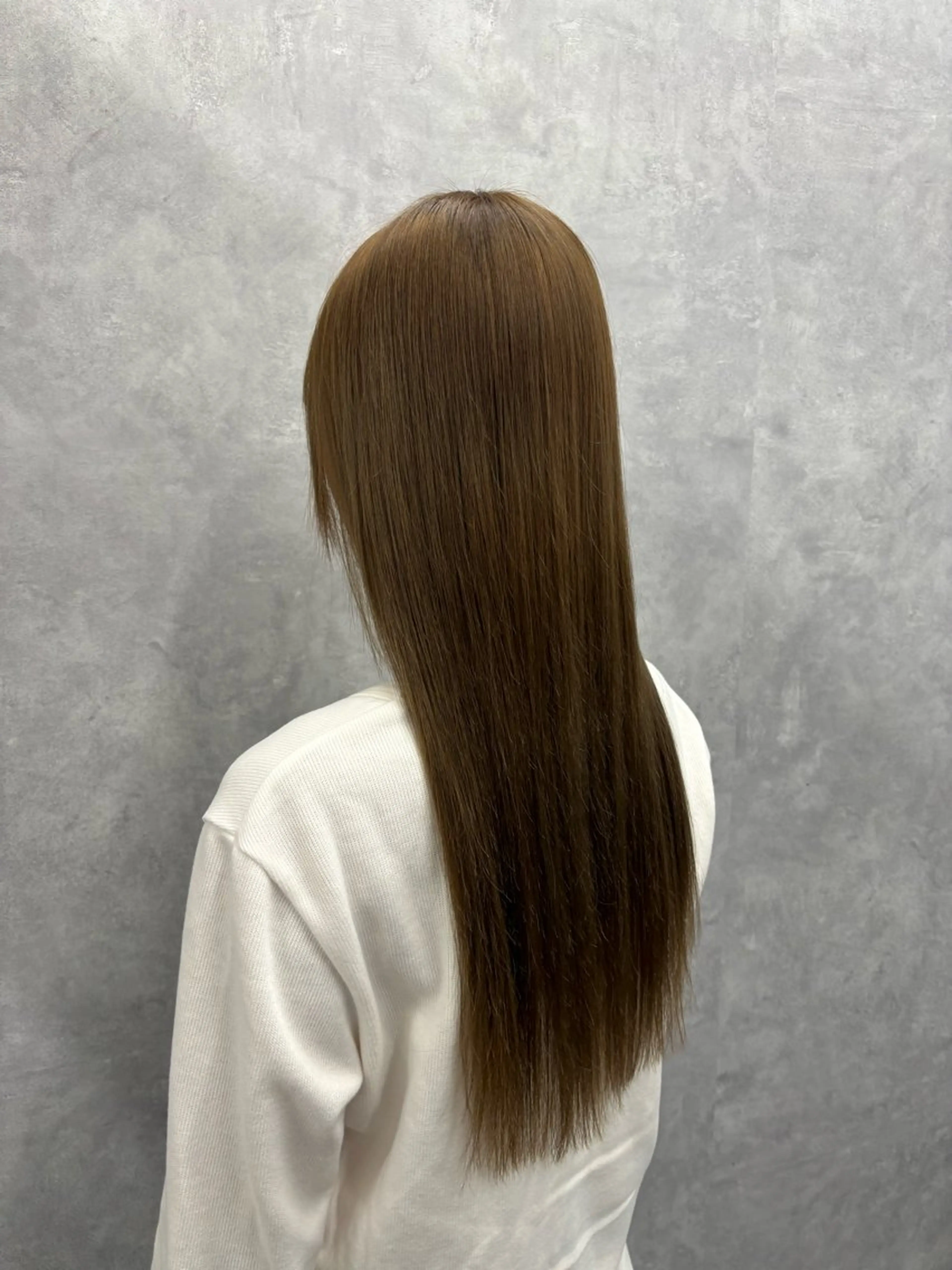 ロング カット ヘアカラー トリートメント NUMBER 天王寺YUYAのヘアスタイル
