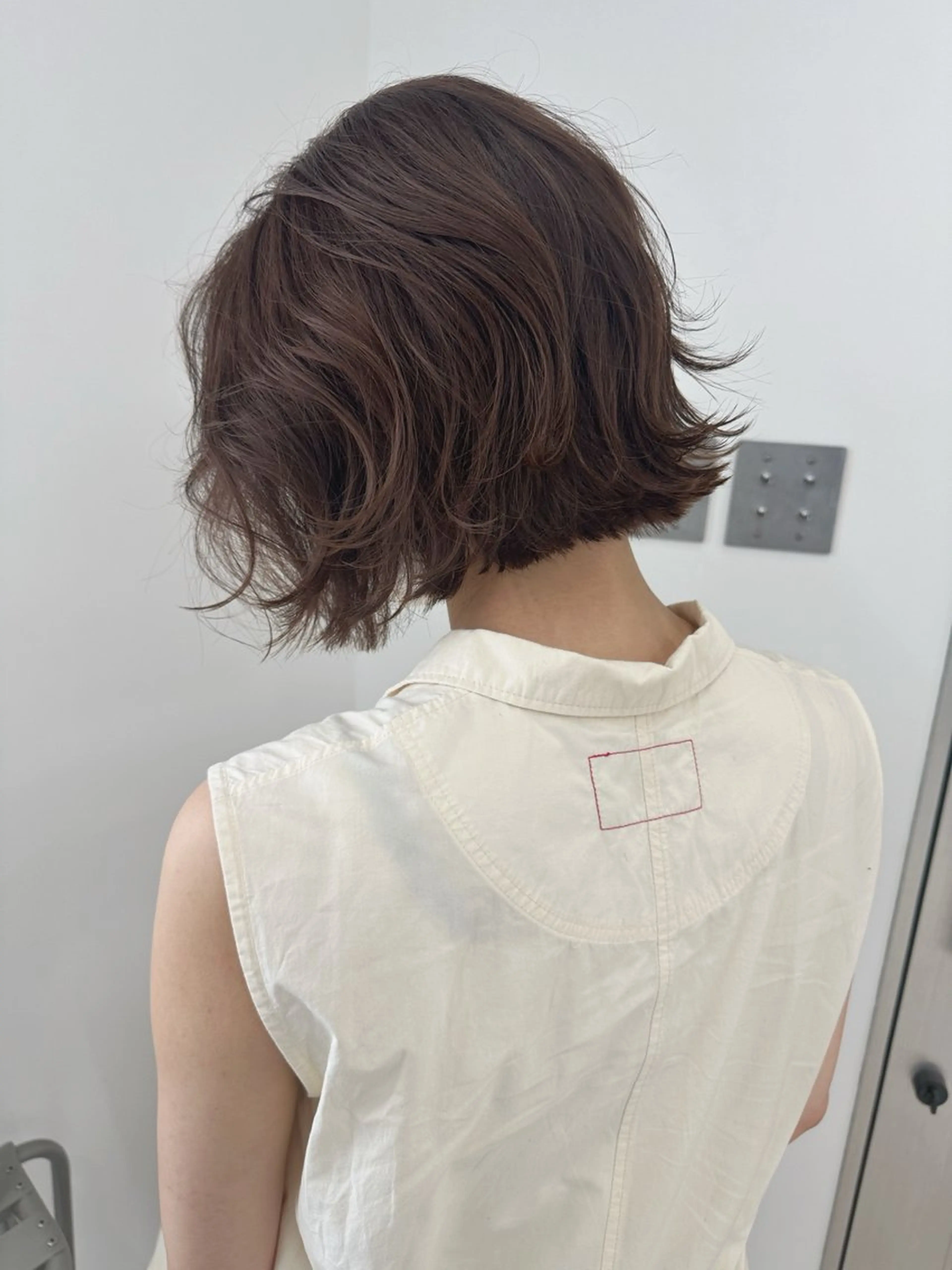 ショート パーマ ボブ サトウ ケンシンのヘアスタイル