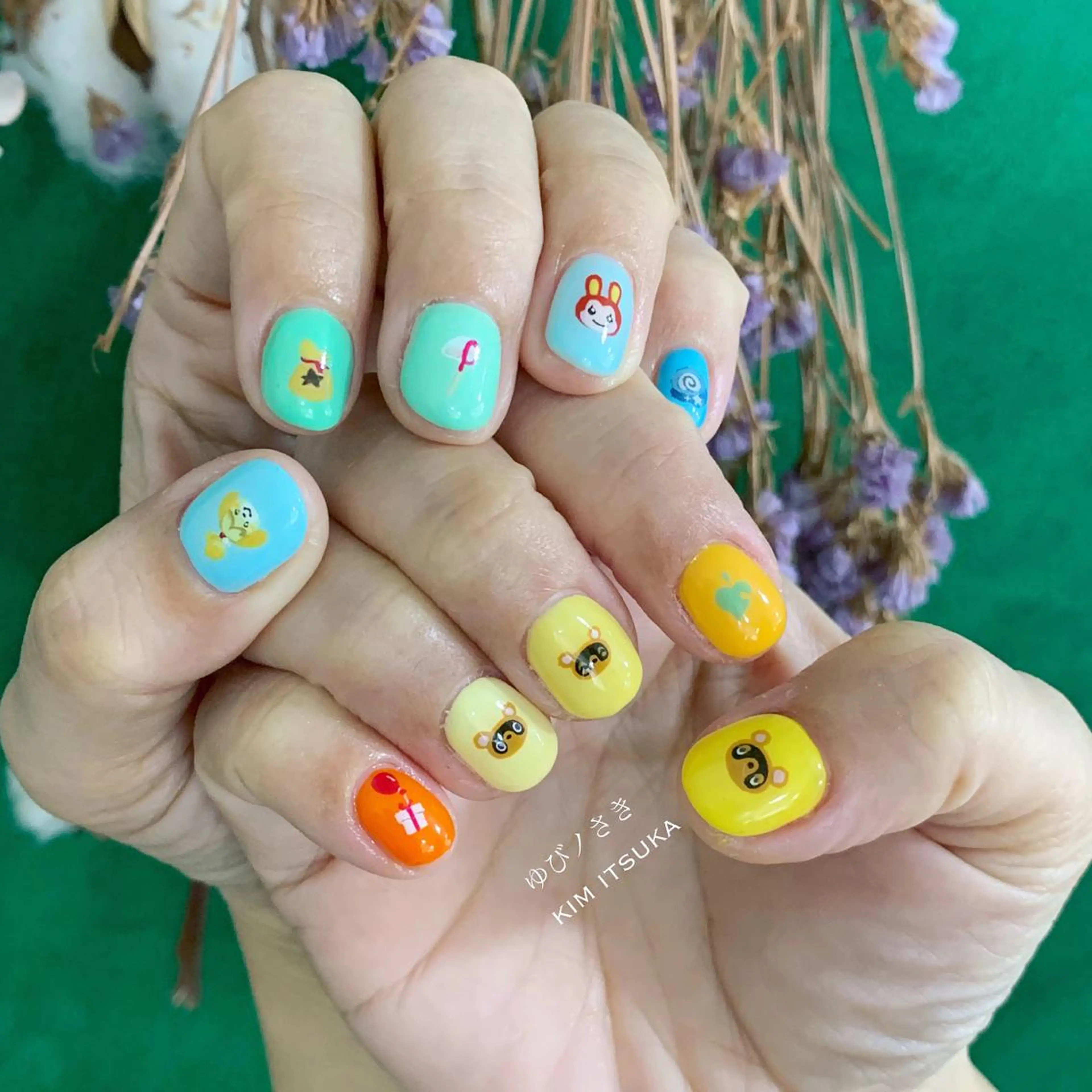 ネイル ゆびノさき茨木店 ニュアンス/アートのネイルデザイン