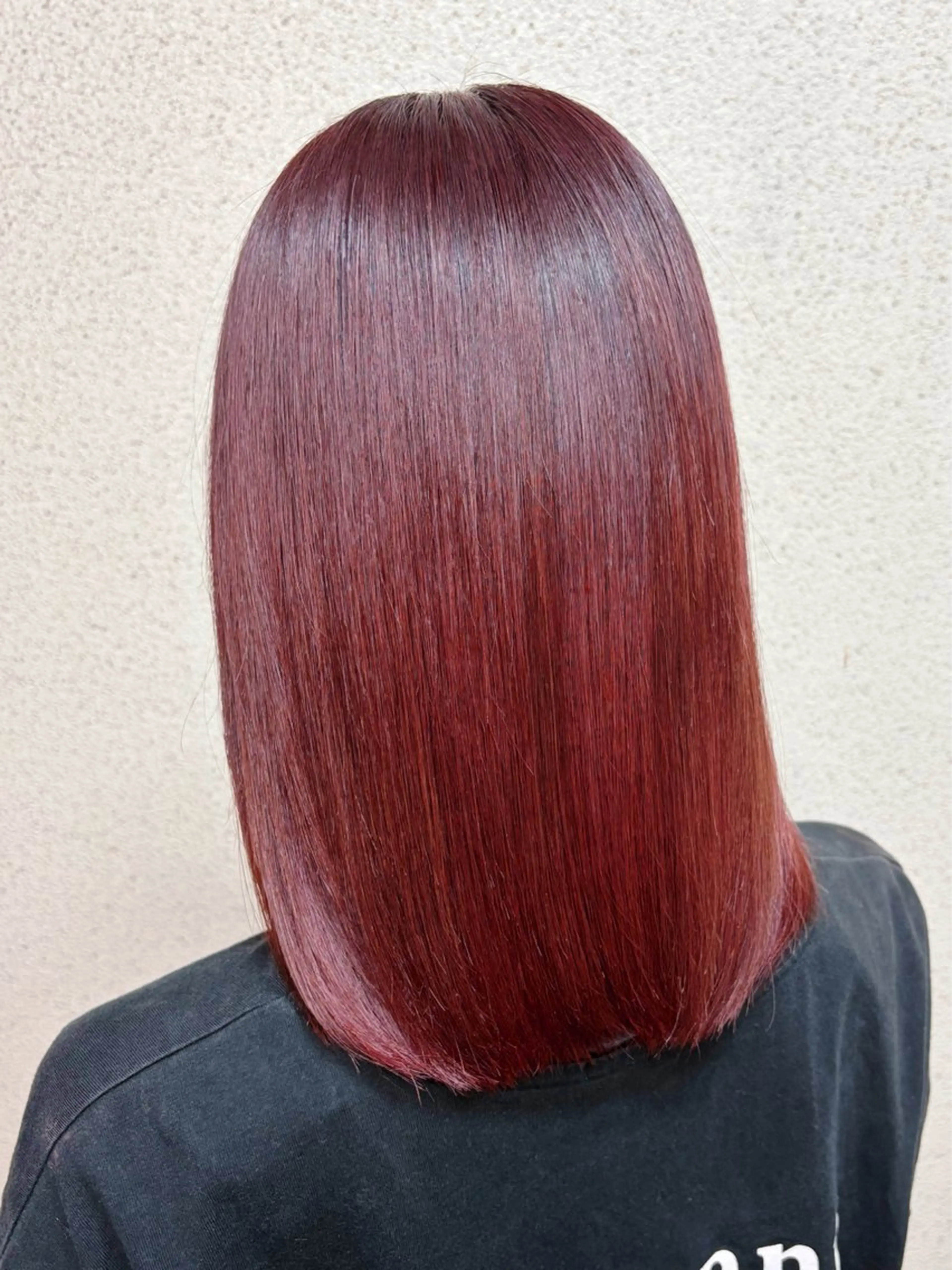 カラー カシス レッドカラー 髪質改善 カット ヘアカラー トリートメント 高橋 佑のヘアスタイル