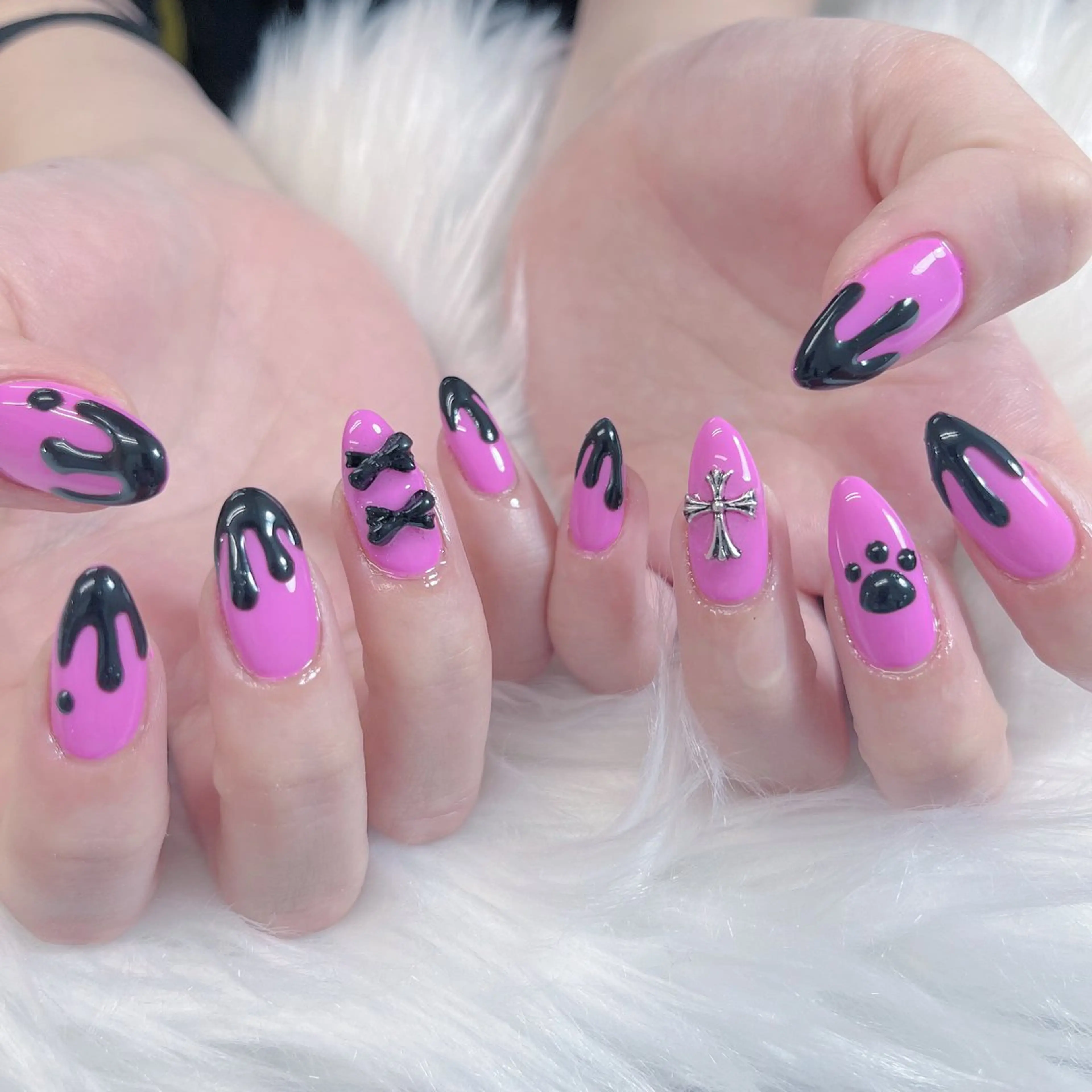 ネイル ハンドネイル Maya 🧊🫧‪のネイルデザイン