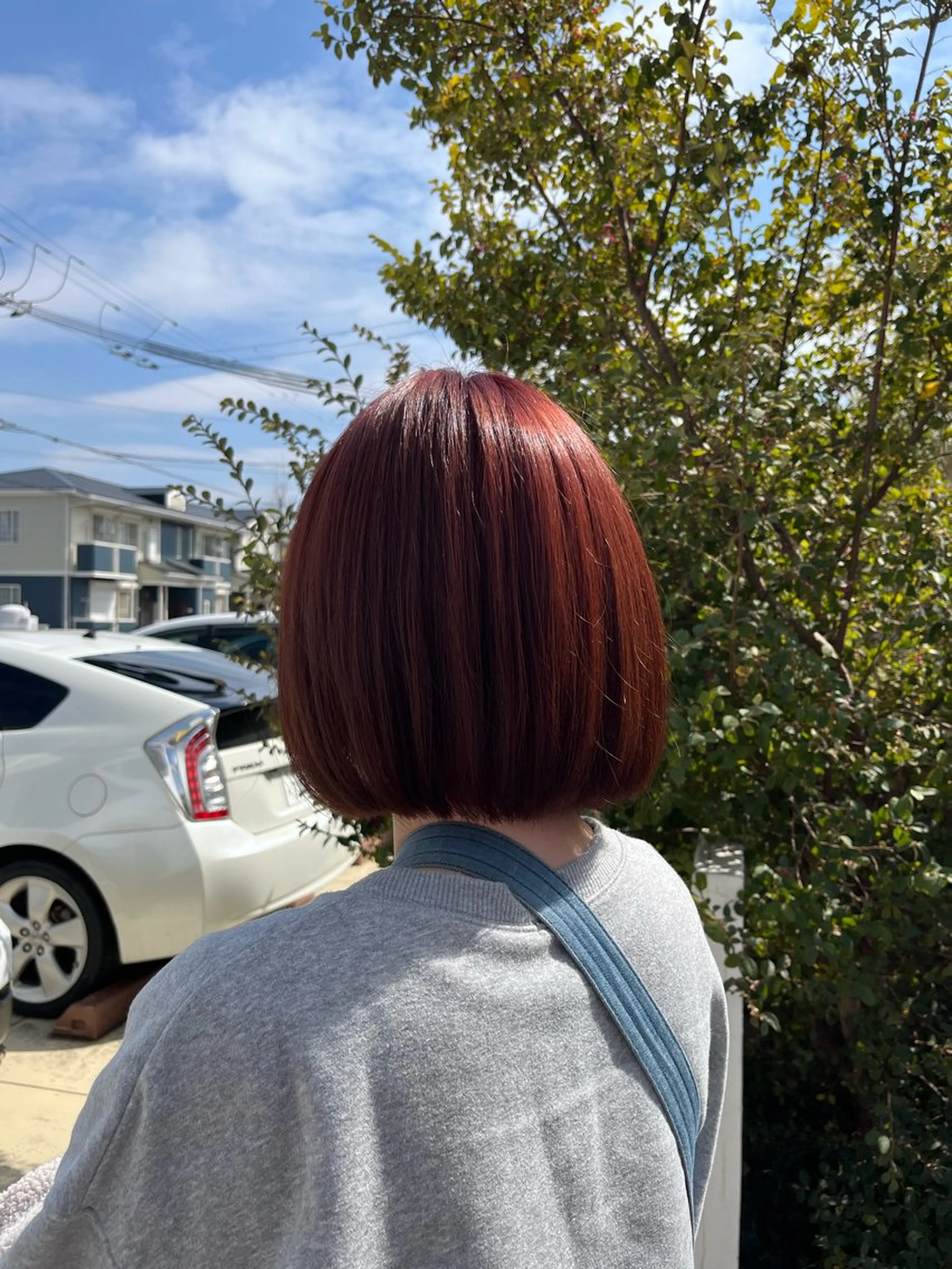 カラー ヘアカラー トリートメント 山本 穂乃花のヘアスタイル