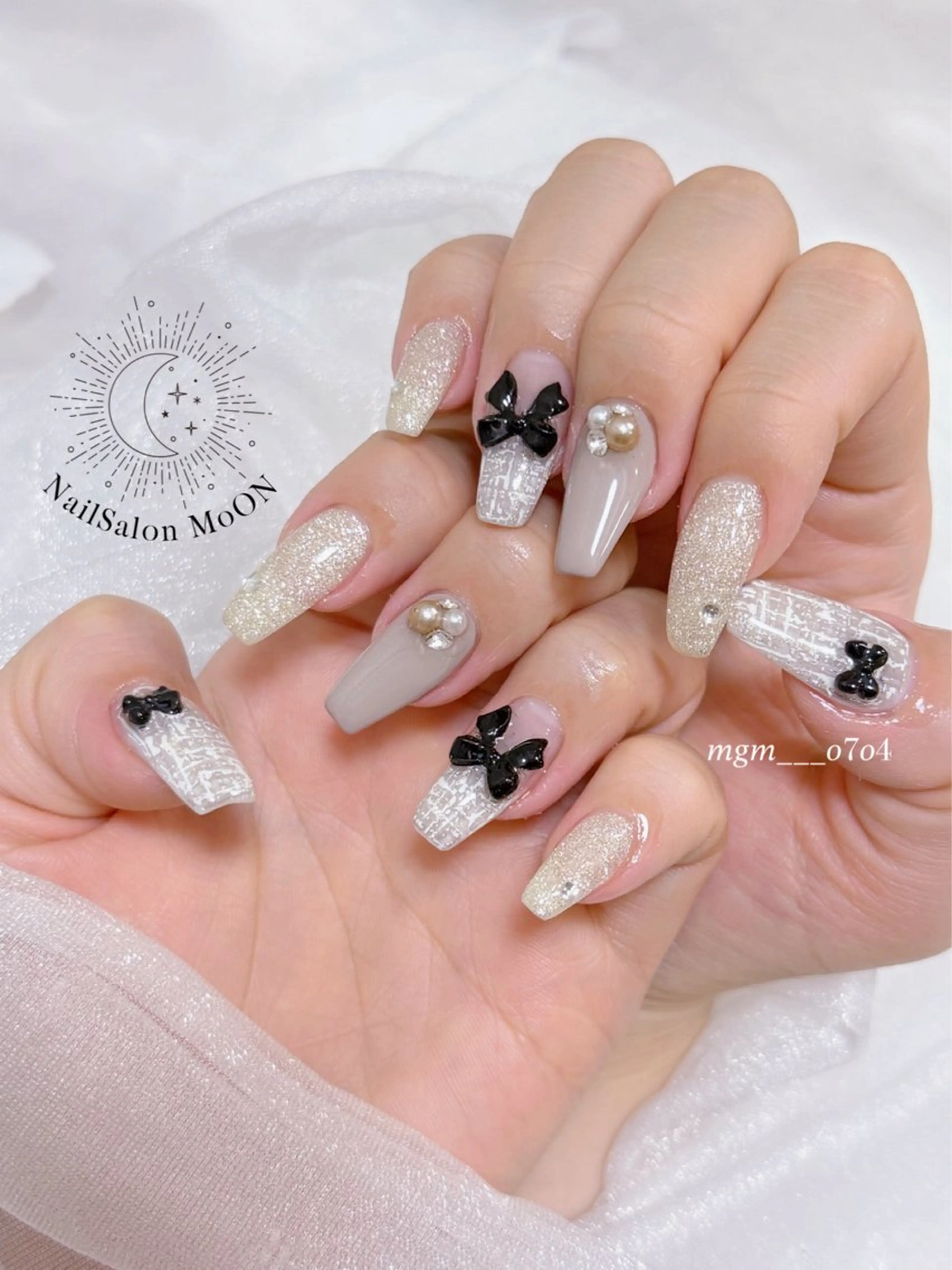ネイル ハンドネイル ハンドケア MoON...❤︎ MeGuのネイルデザイン