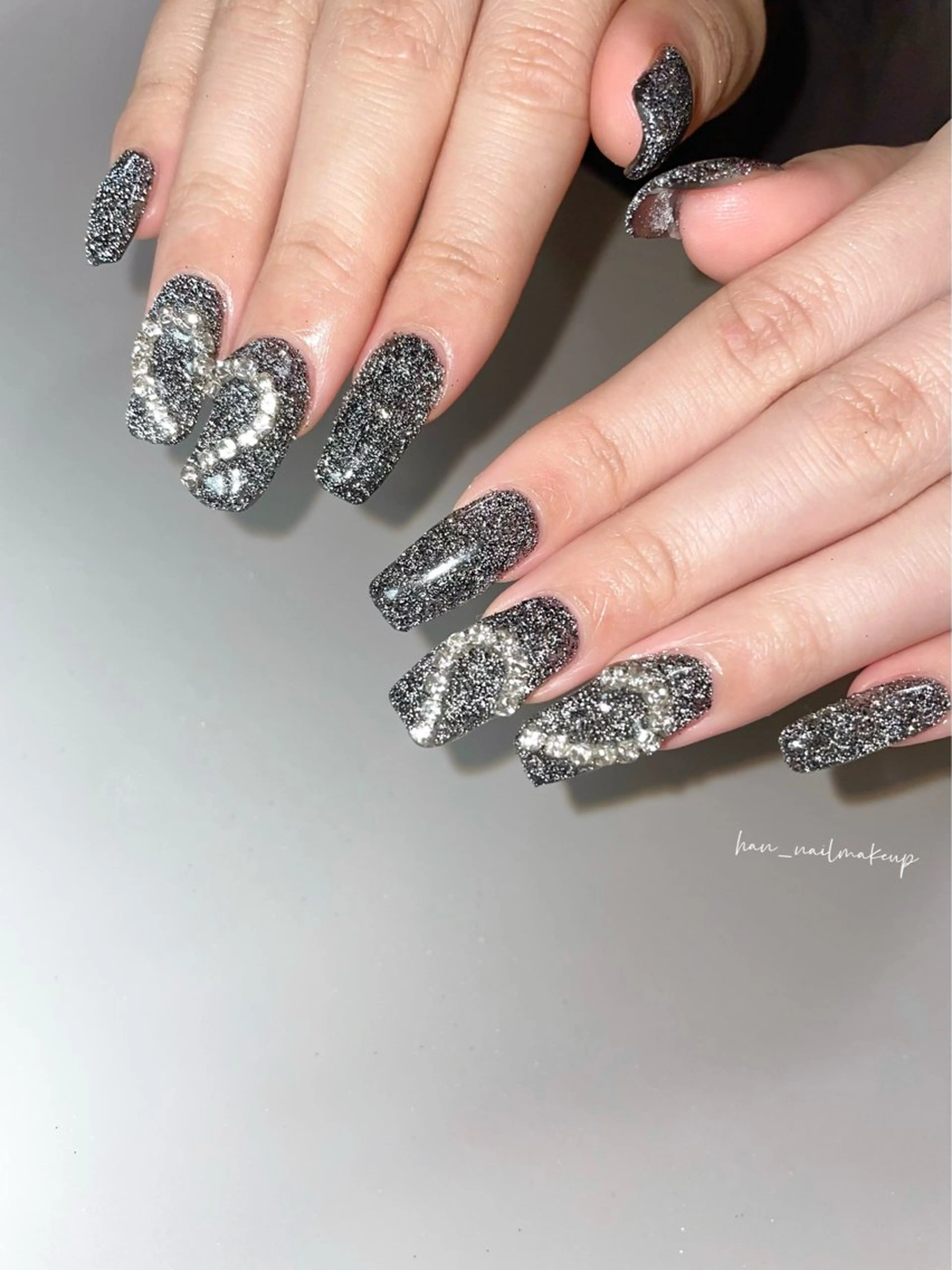 ネイル フラッシュネイル ジェルネイル スカルプネイル ハンドネイル Han Nail 【y&m】のネイルデザイン