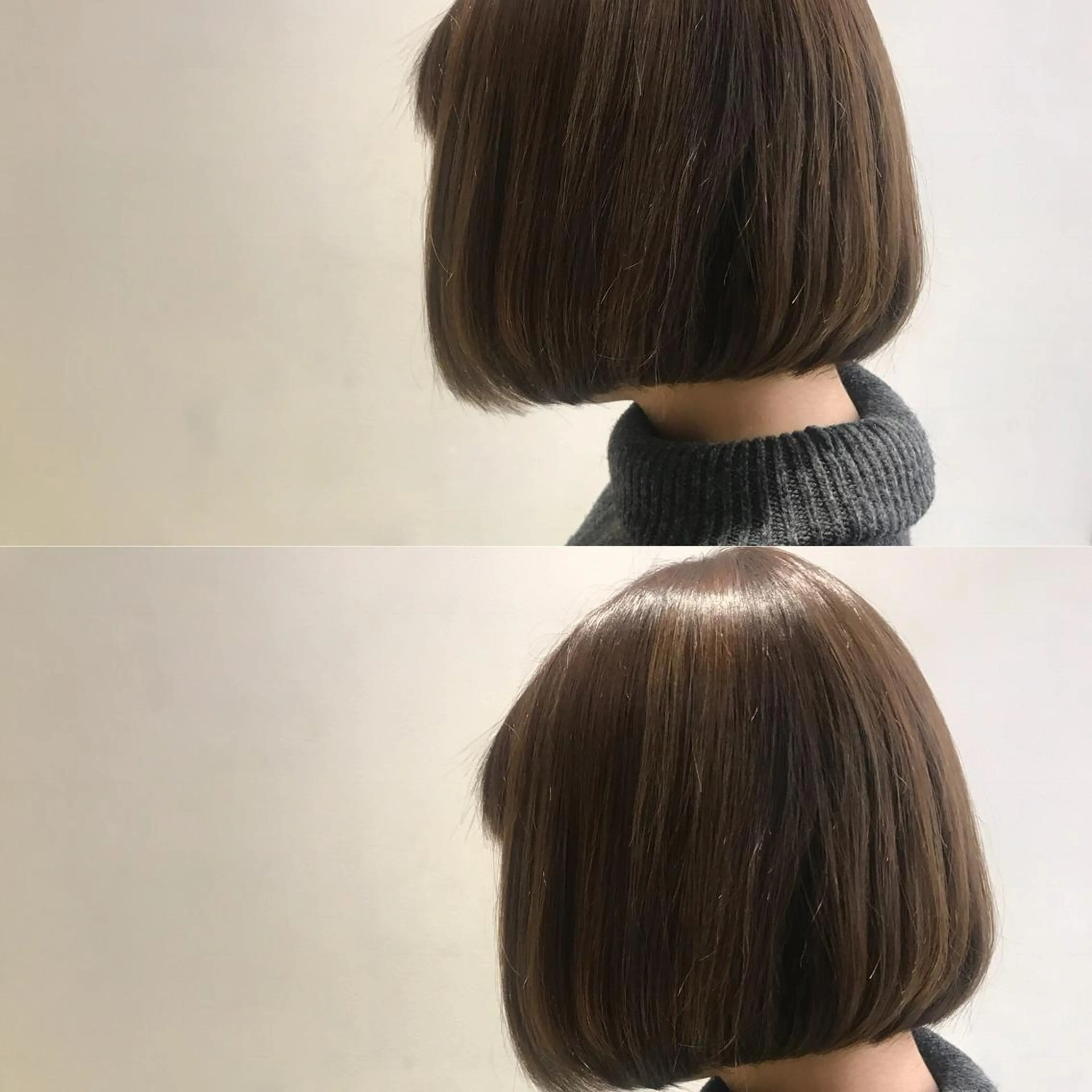 ショート カラー 宮永 れいなのヘアスタイル