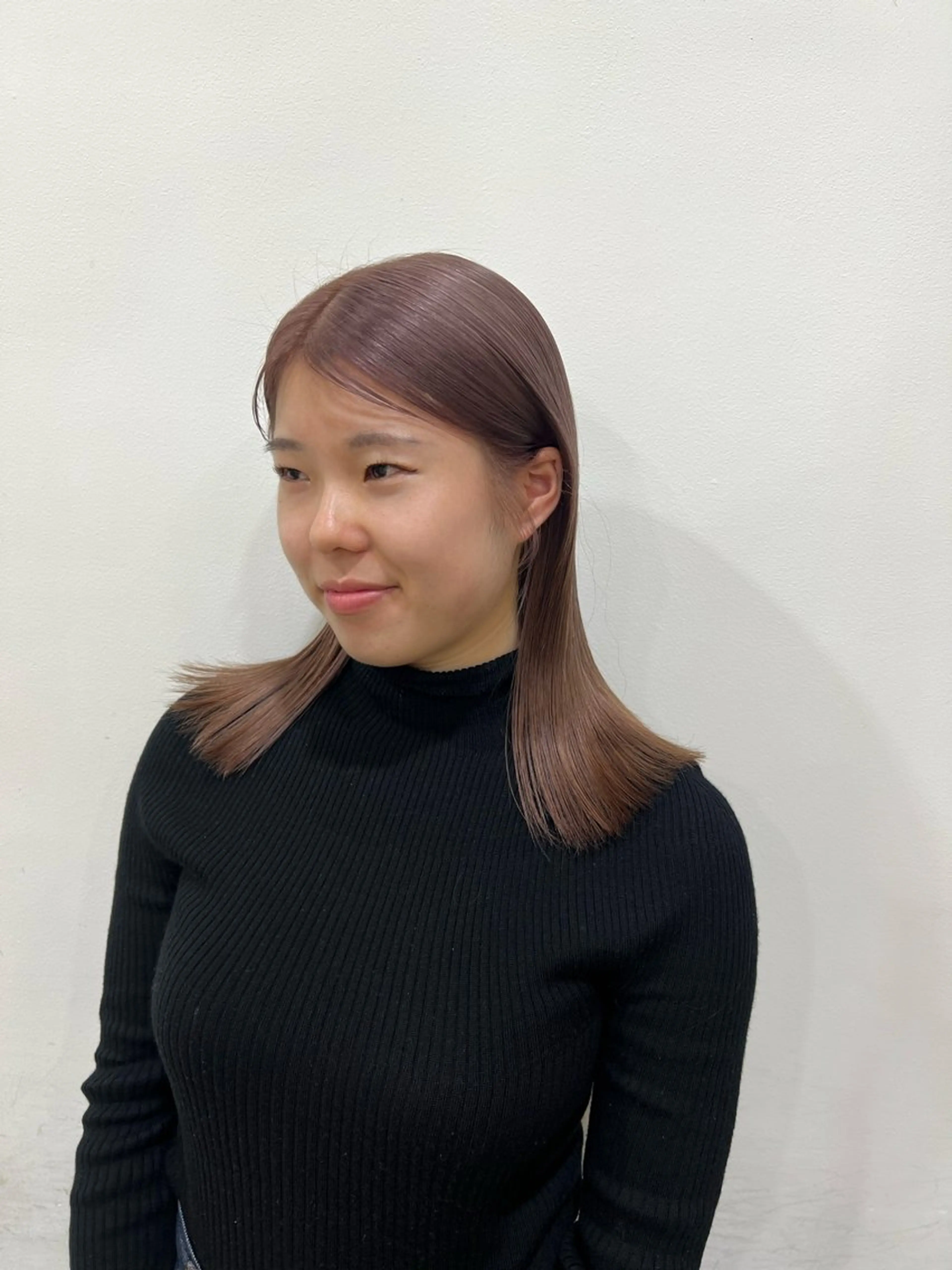 セミロング カラー ヘアカラー トリートメント ヘッドスパ ヘアセット 🎀レイヤー/ カラー🐕‍🦺anのヘアスタイル