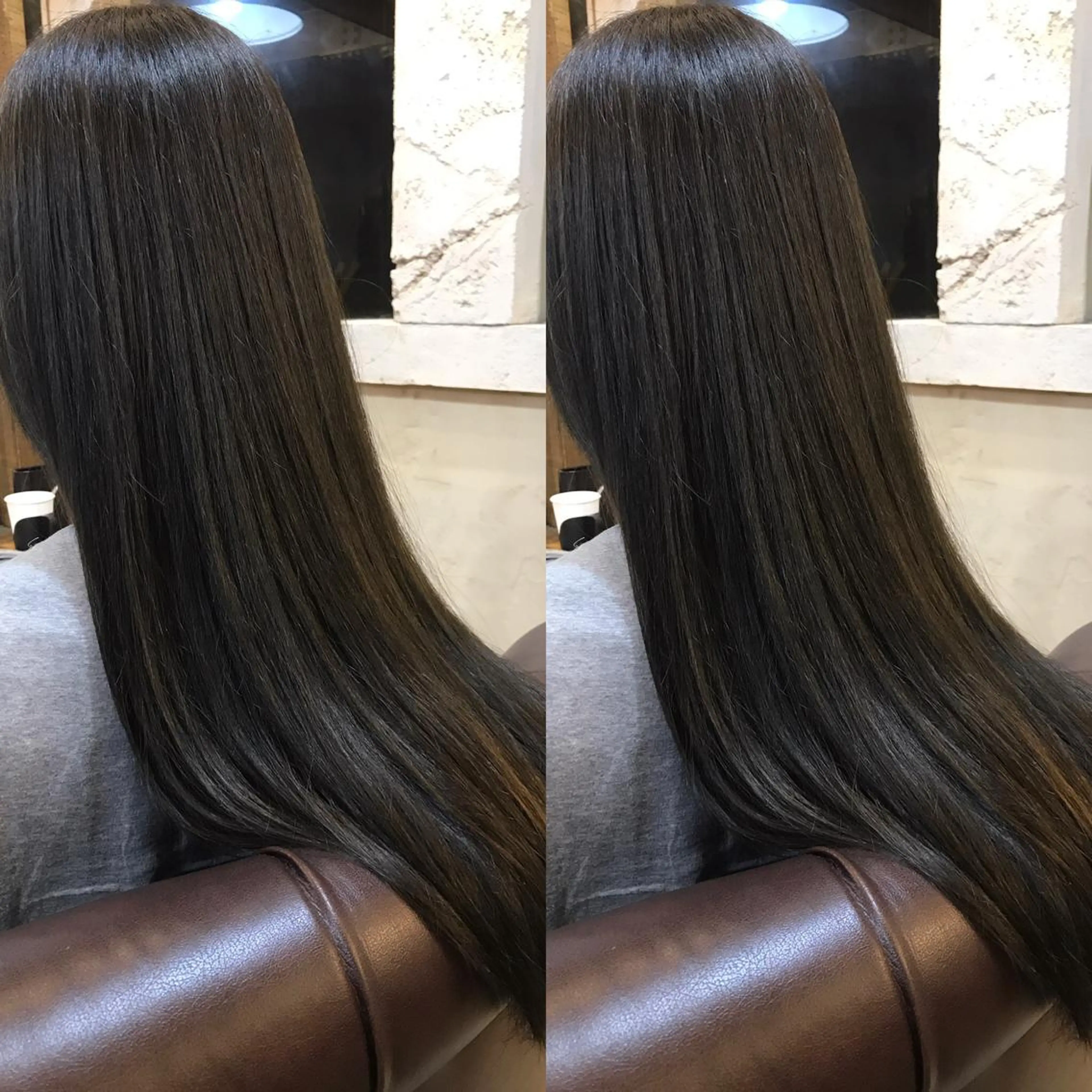 ロング カラー パーマ 髪質改善 艶髪🍒髪質改善特化 GARDINAのヘアスタイル