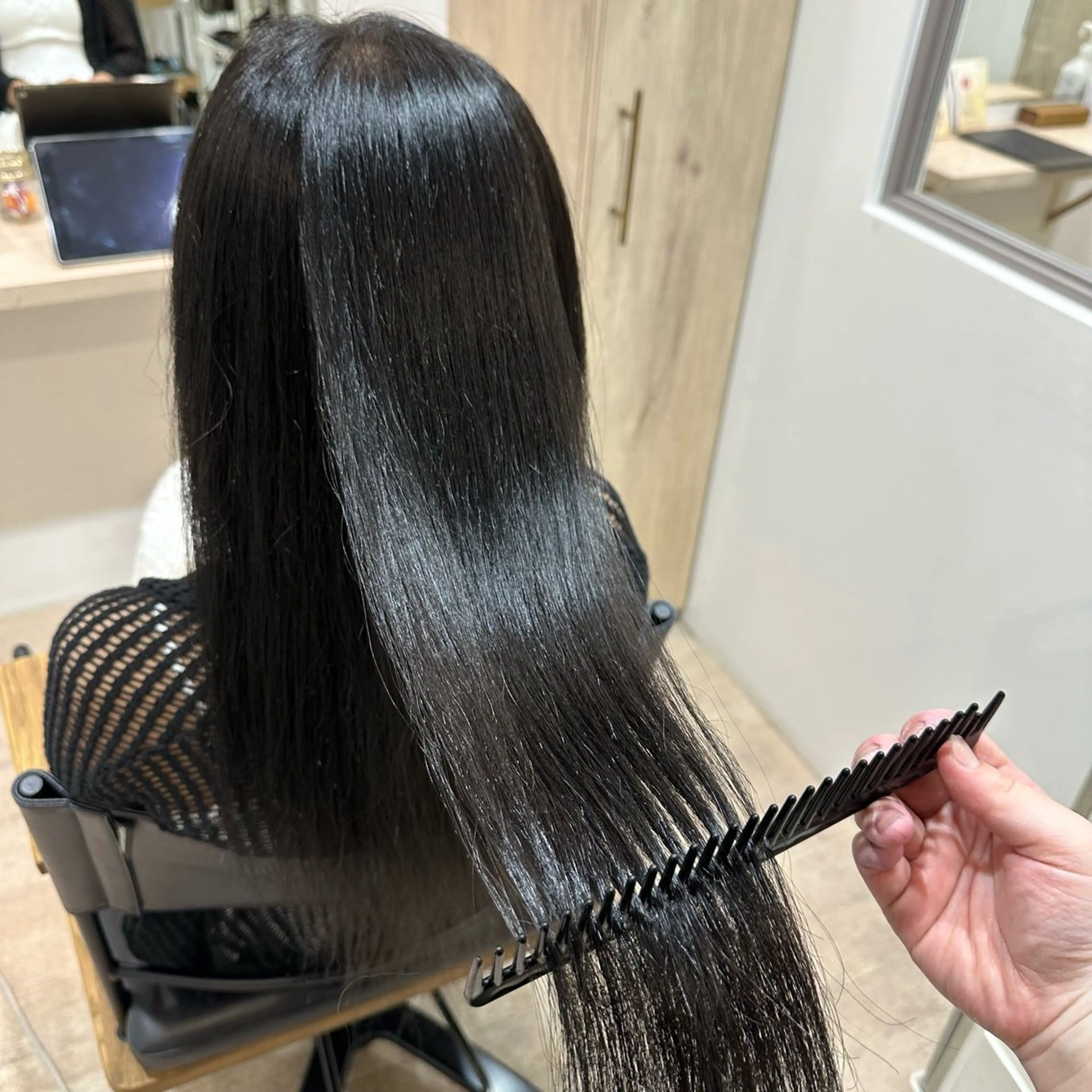 ロング ヘアカラー Faire所属・清水佳緖 ShimizuKaoのヘアスタイル
