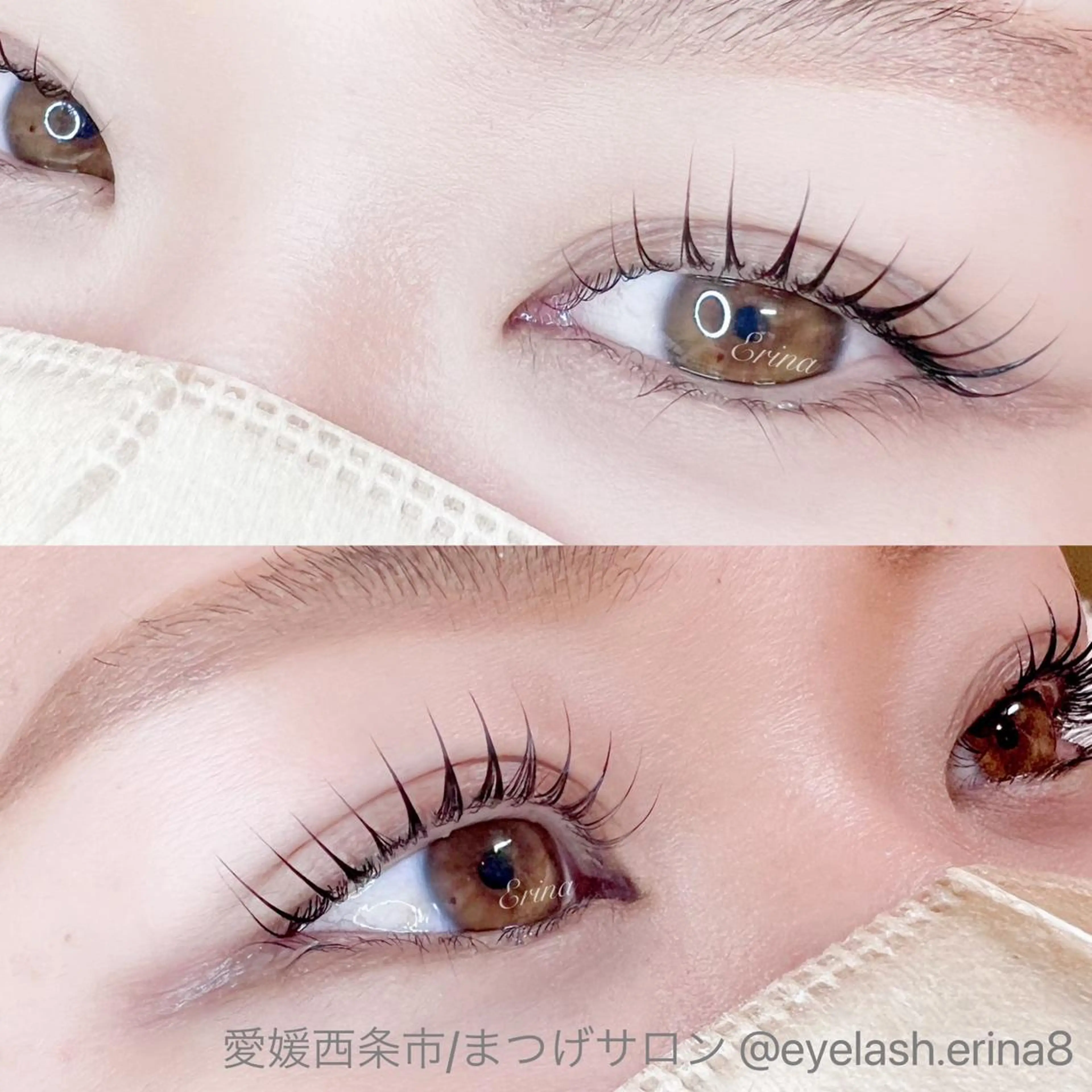 マツエク・マツパ Dimples所属・Dimples ERINAのマツエク・マツパデザイン