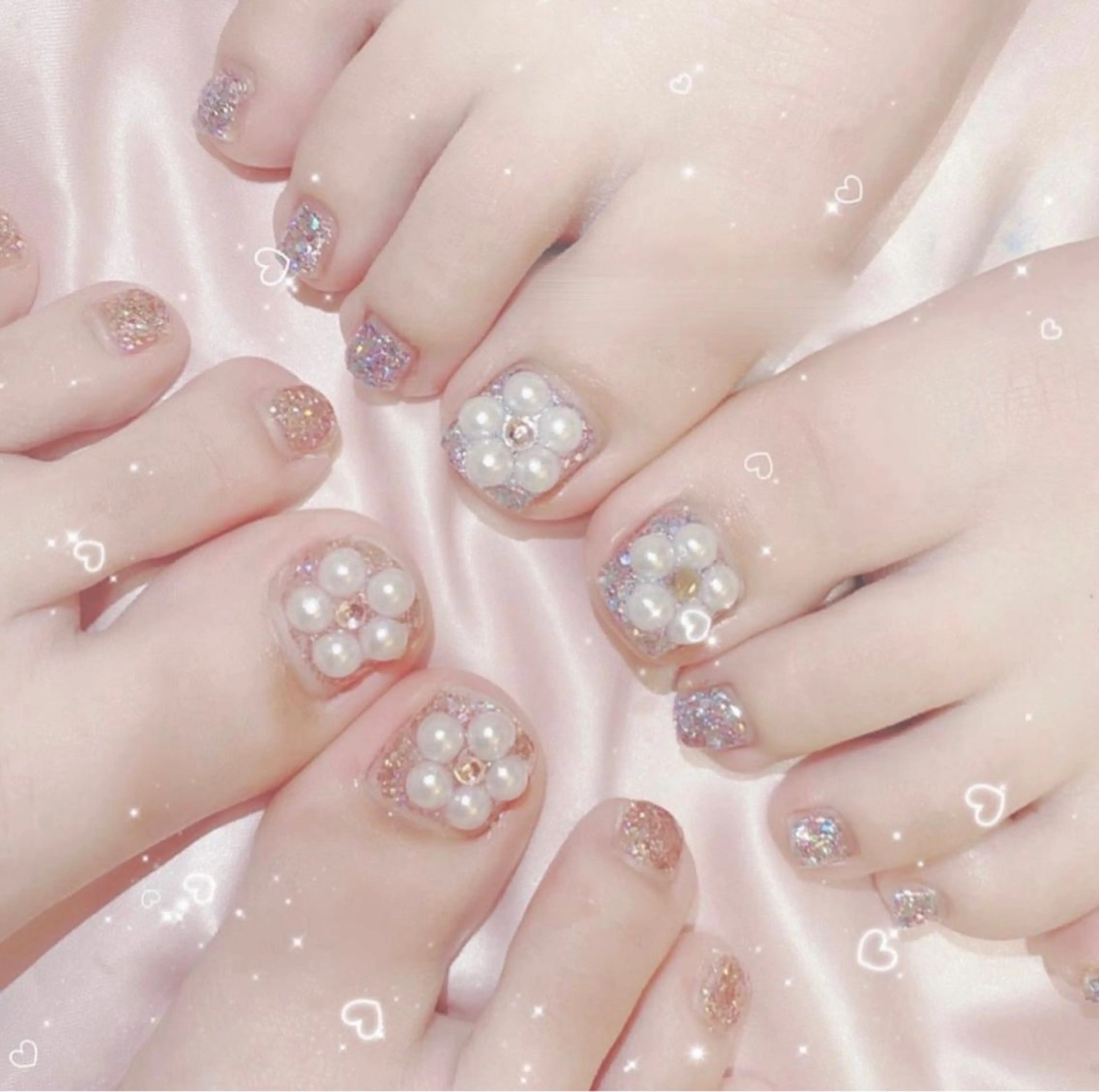 ♡フット Premiumコース(10本アート)♡の写真