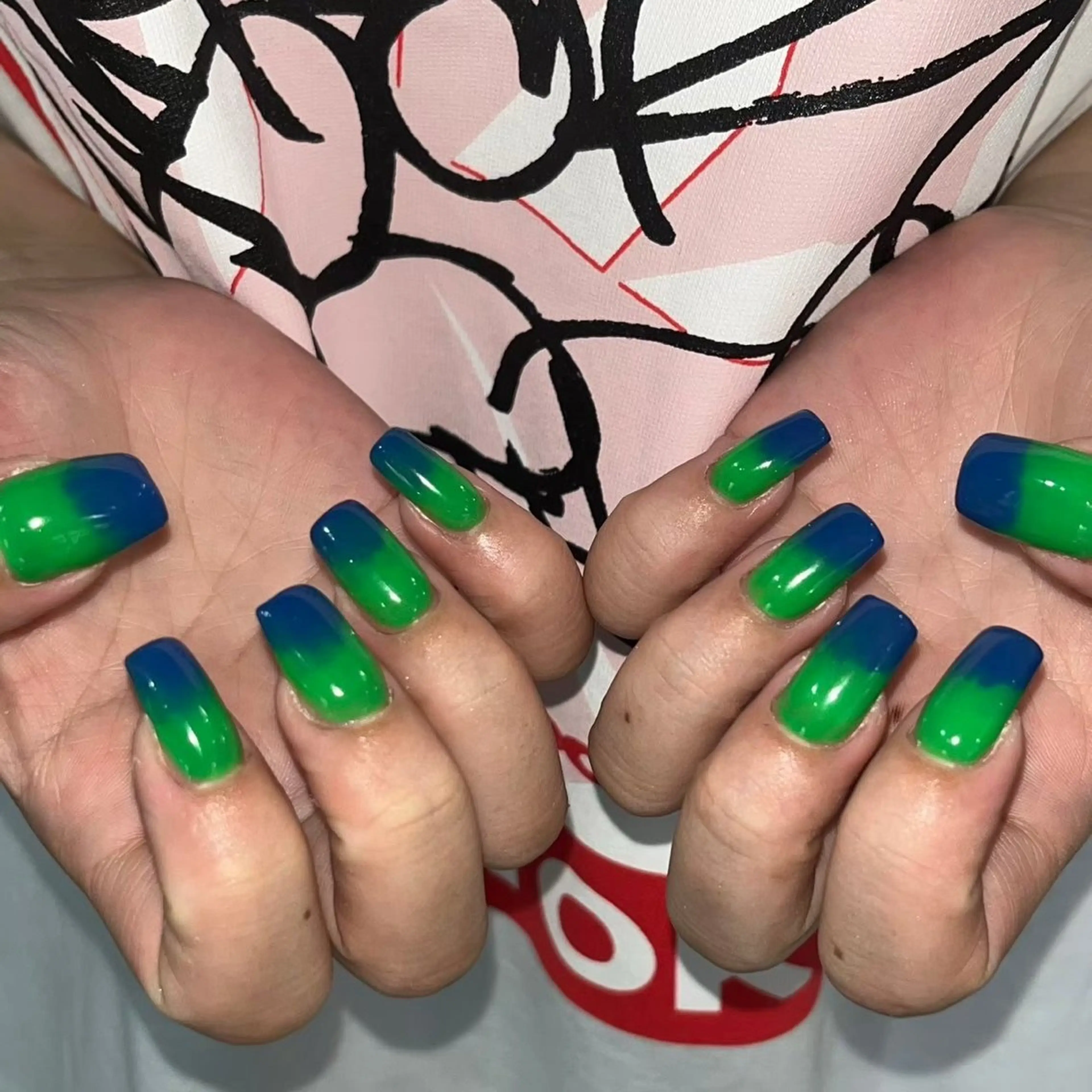ネイル ハンドネイル フットネイル nano/きもかわ nail🐬🫧のネイルデザイン