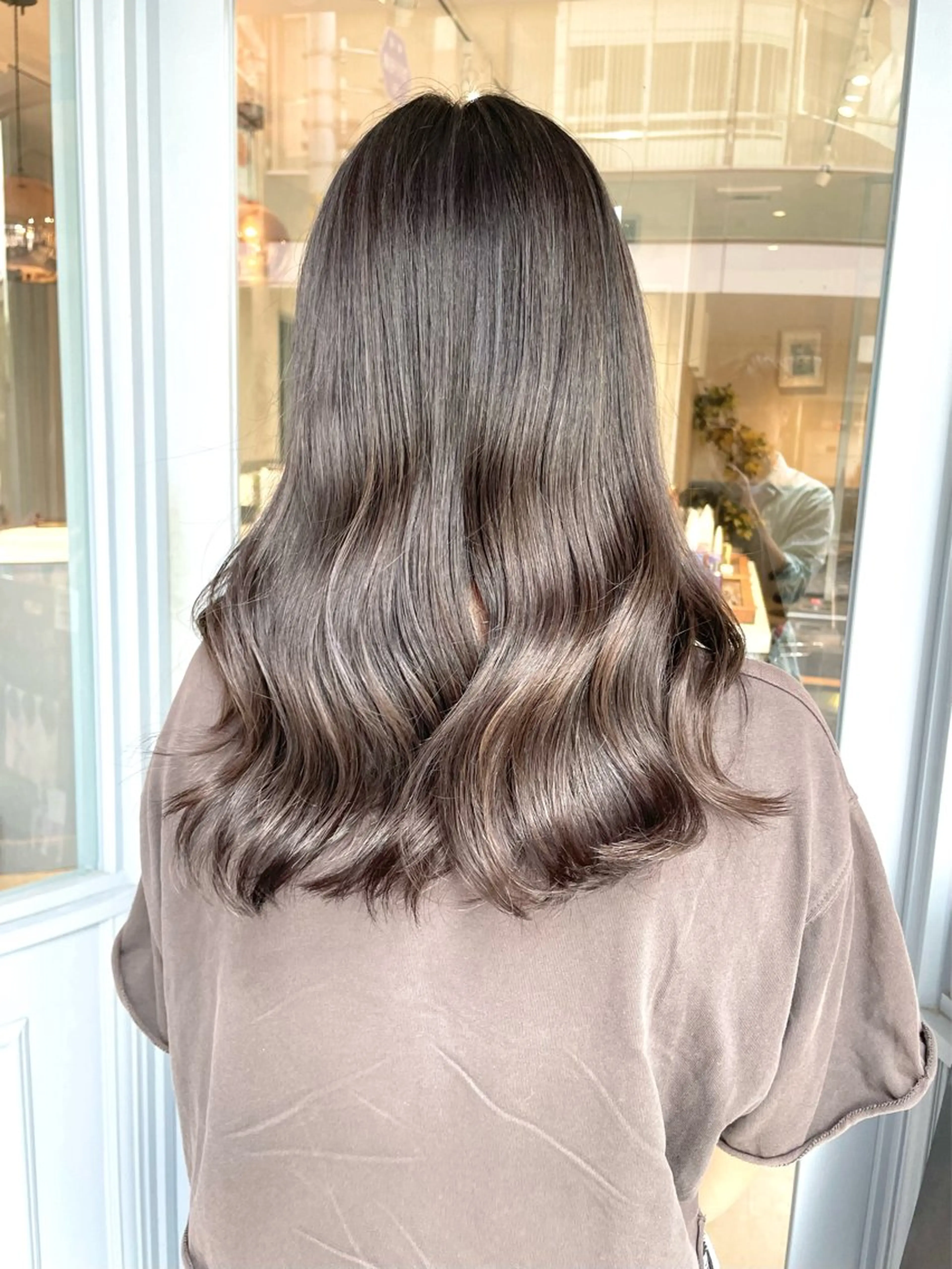 ミディアム カラー カット ヘアカラー トリートメント カットが得意 🫧ショートボブ🫧のヘアスタイル