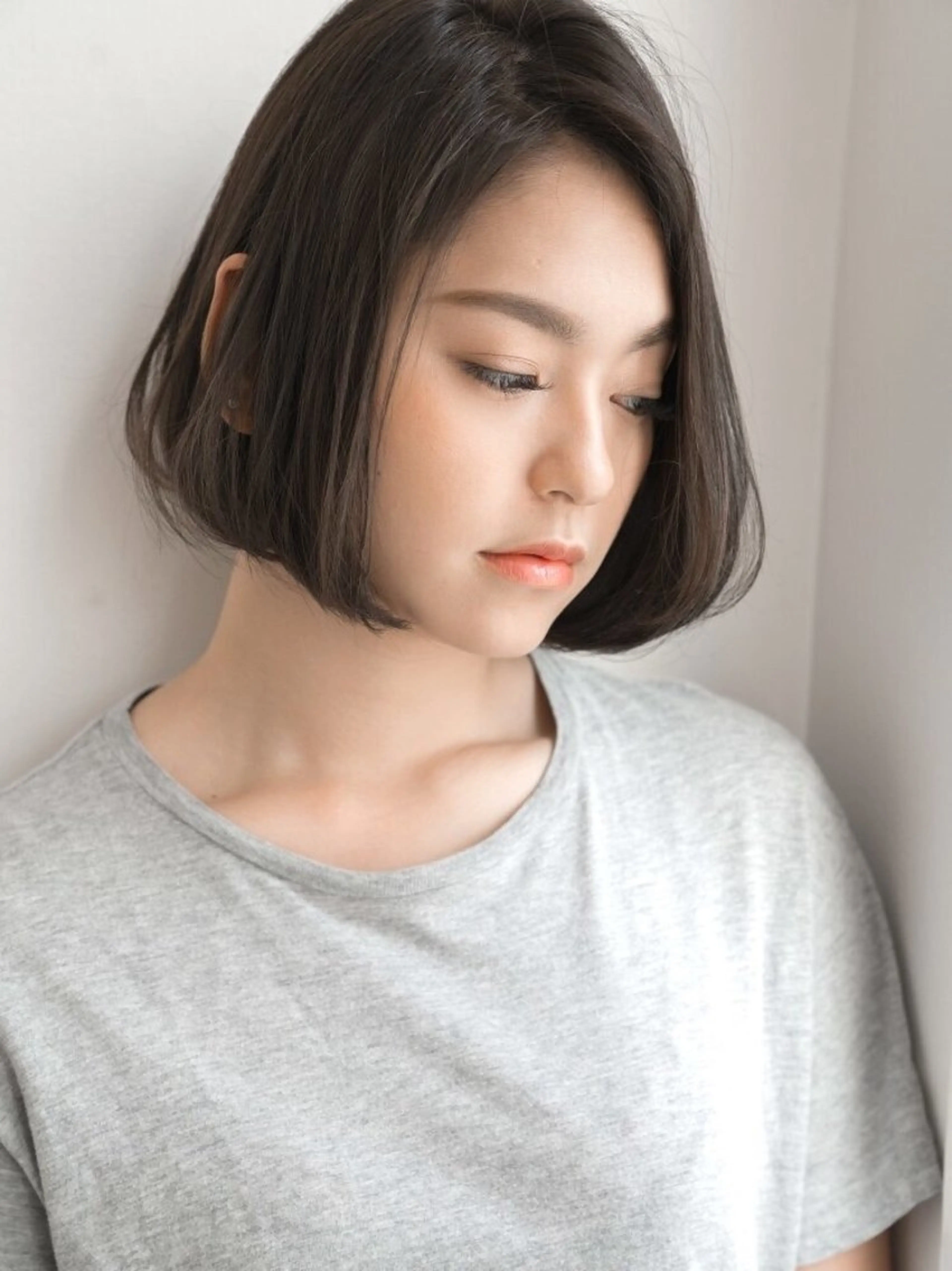 ショート ✂︎hiroカットと 縮毛矯正とカラー✂︎のヘアスタイル