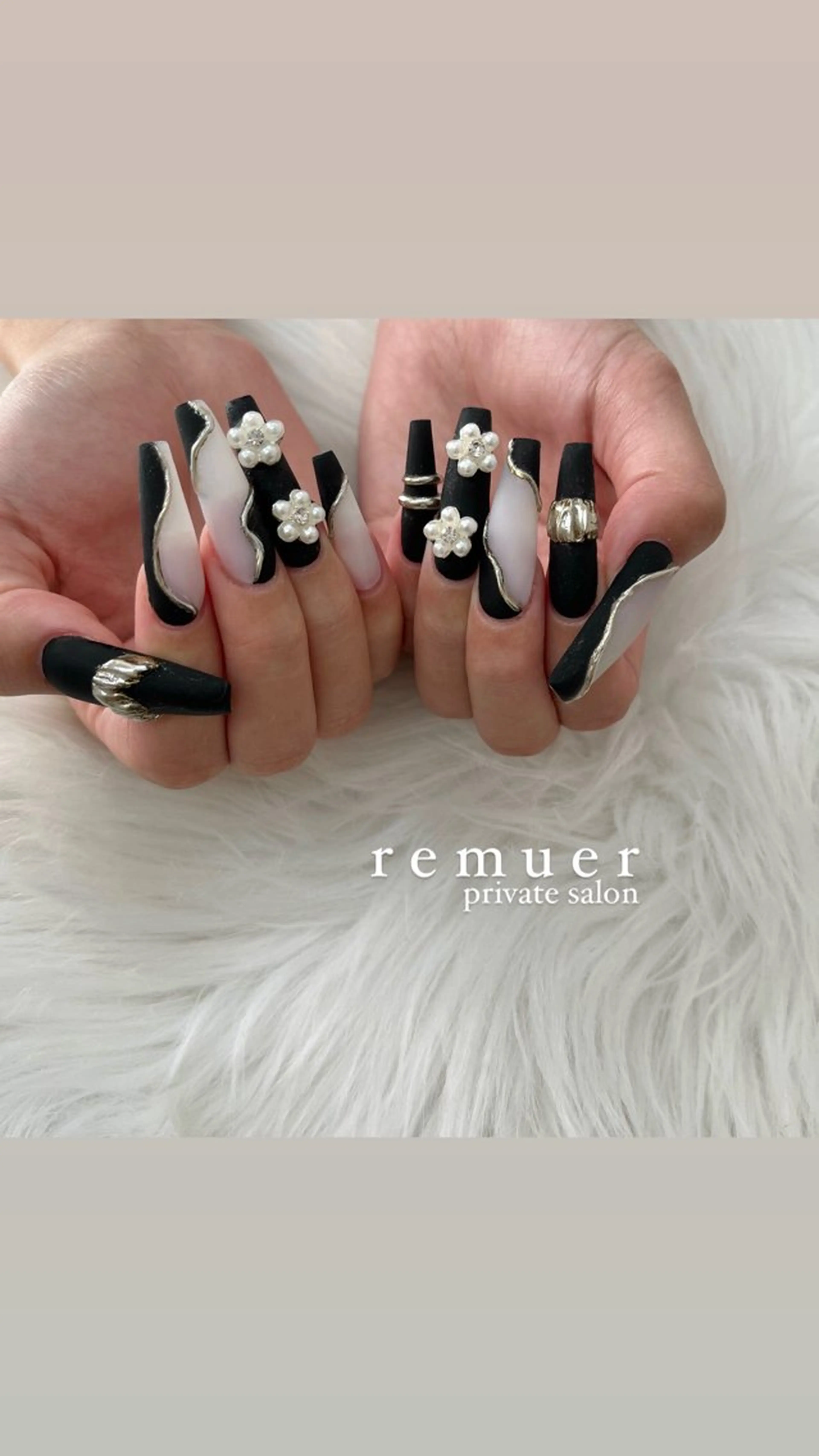 ネイル ハンドネイル nail salon remuerのネイルデザイン