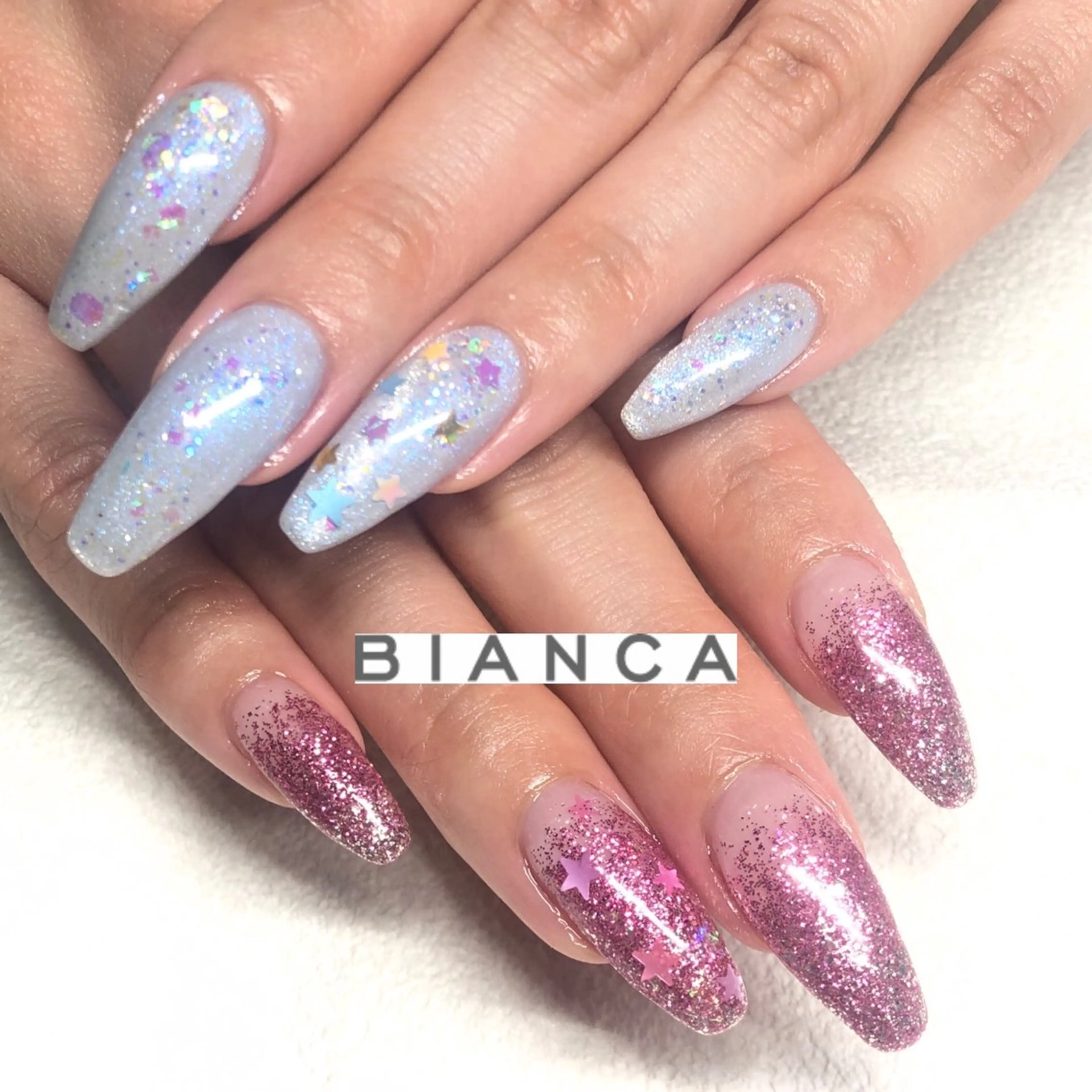 ネイル ハンドネイル Bianca 溝の口 ASANOのネイルデザイン