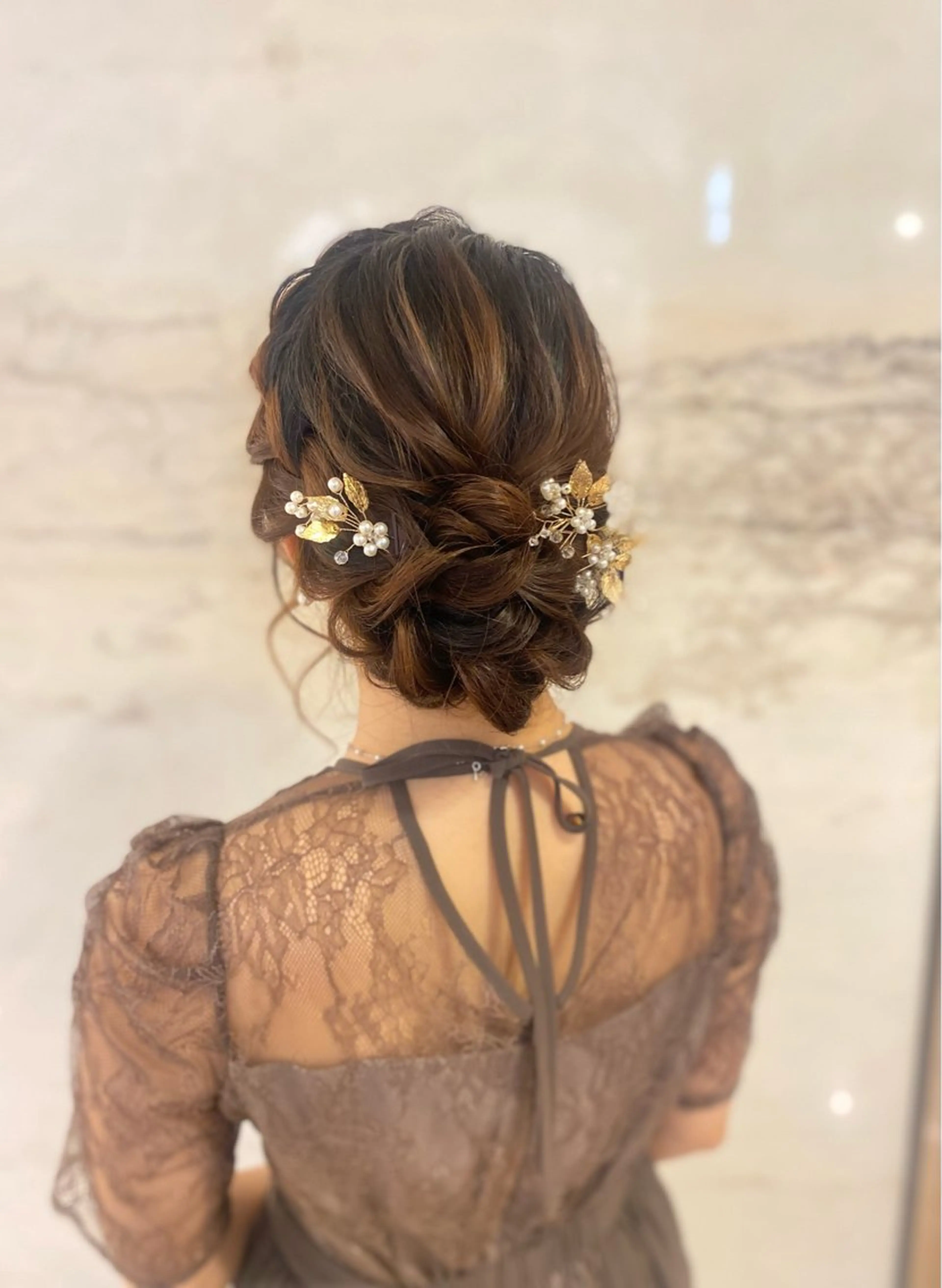 平日ヘアセット/アレンジの写真