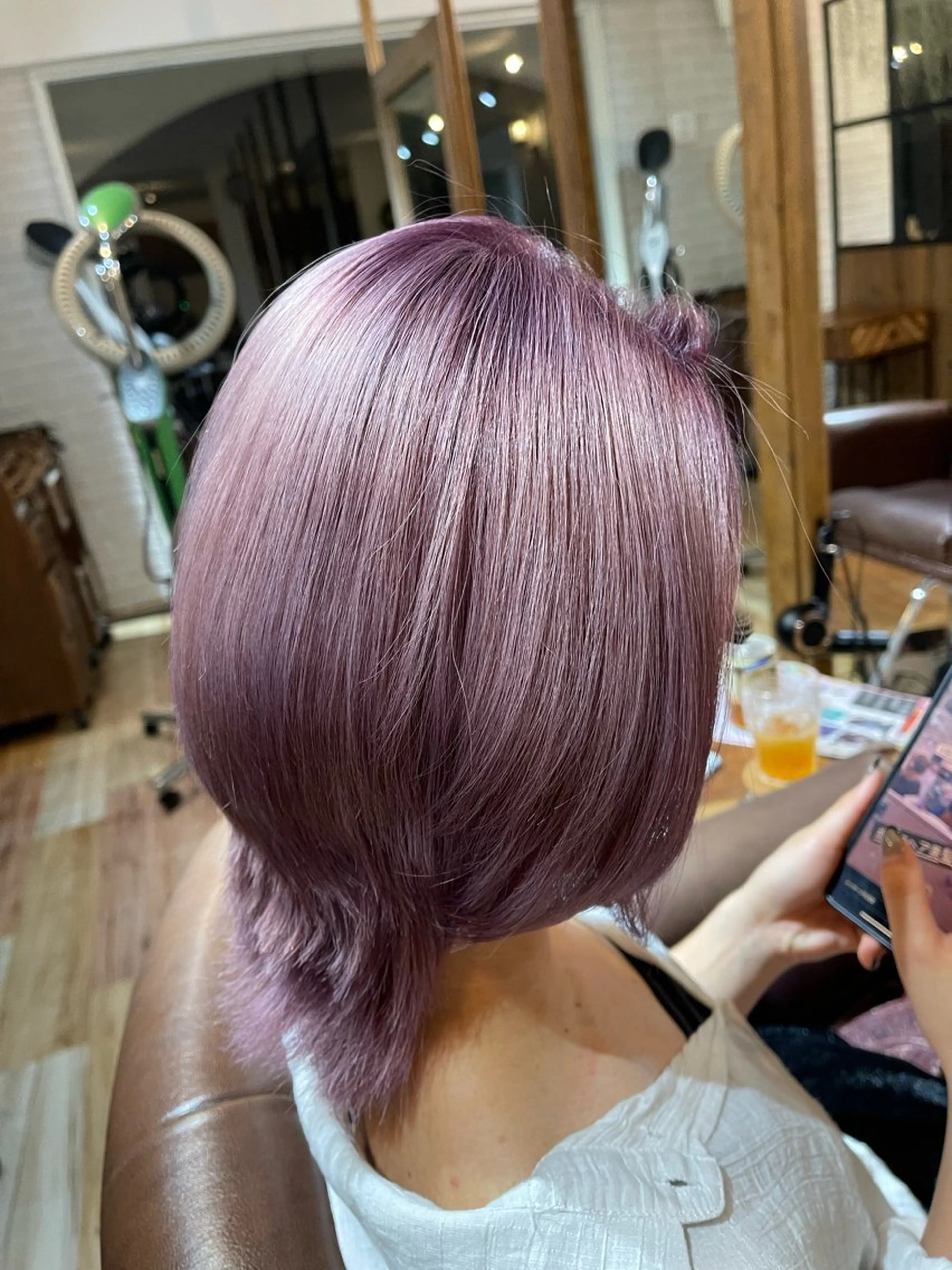 カラー LA BELLA所属・LA BELLA マリナのヘアスタイル