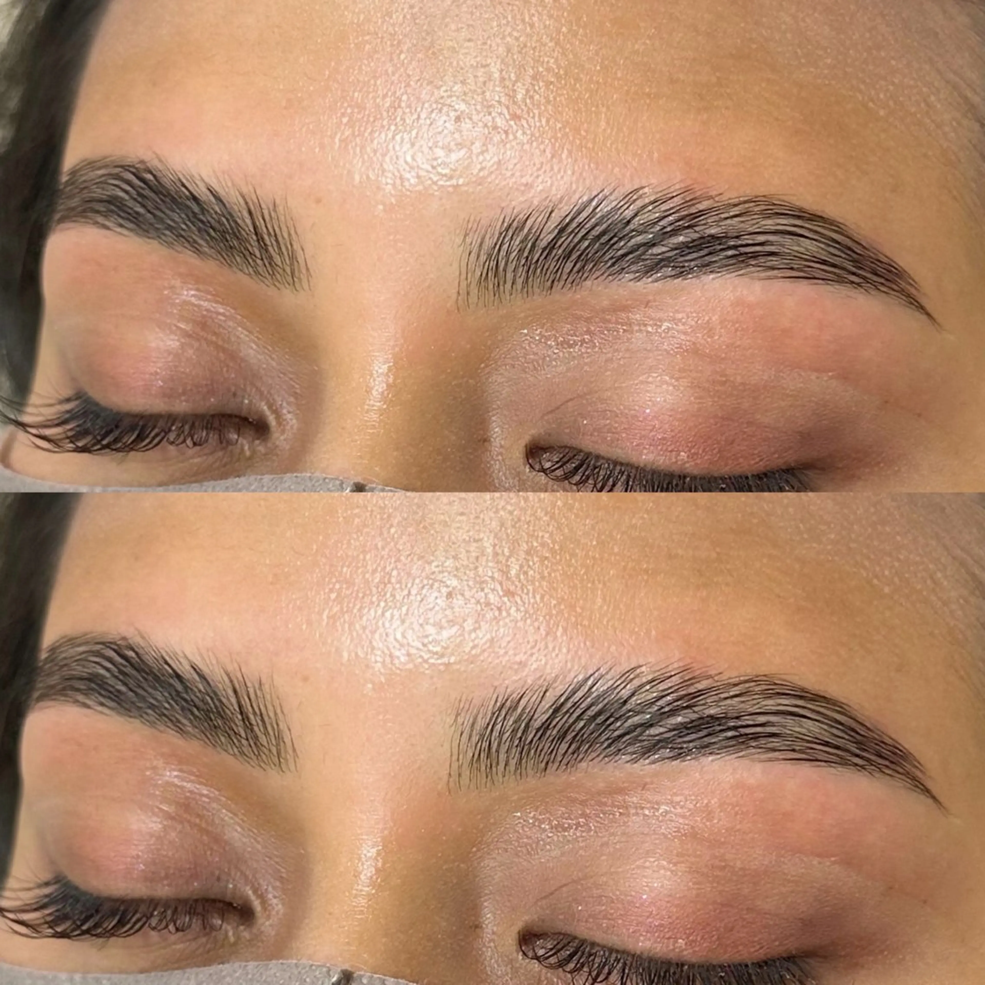 アイブロウ ハリウッドブロウリフト Jiem5 oukaのマツエク・マツパデザイン