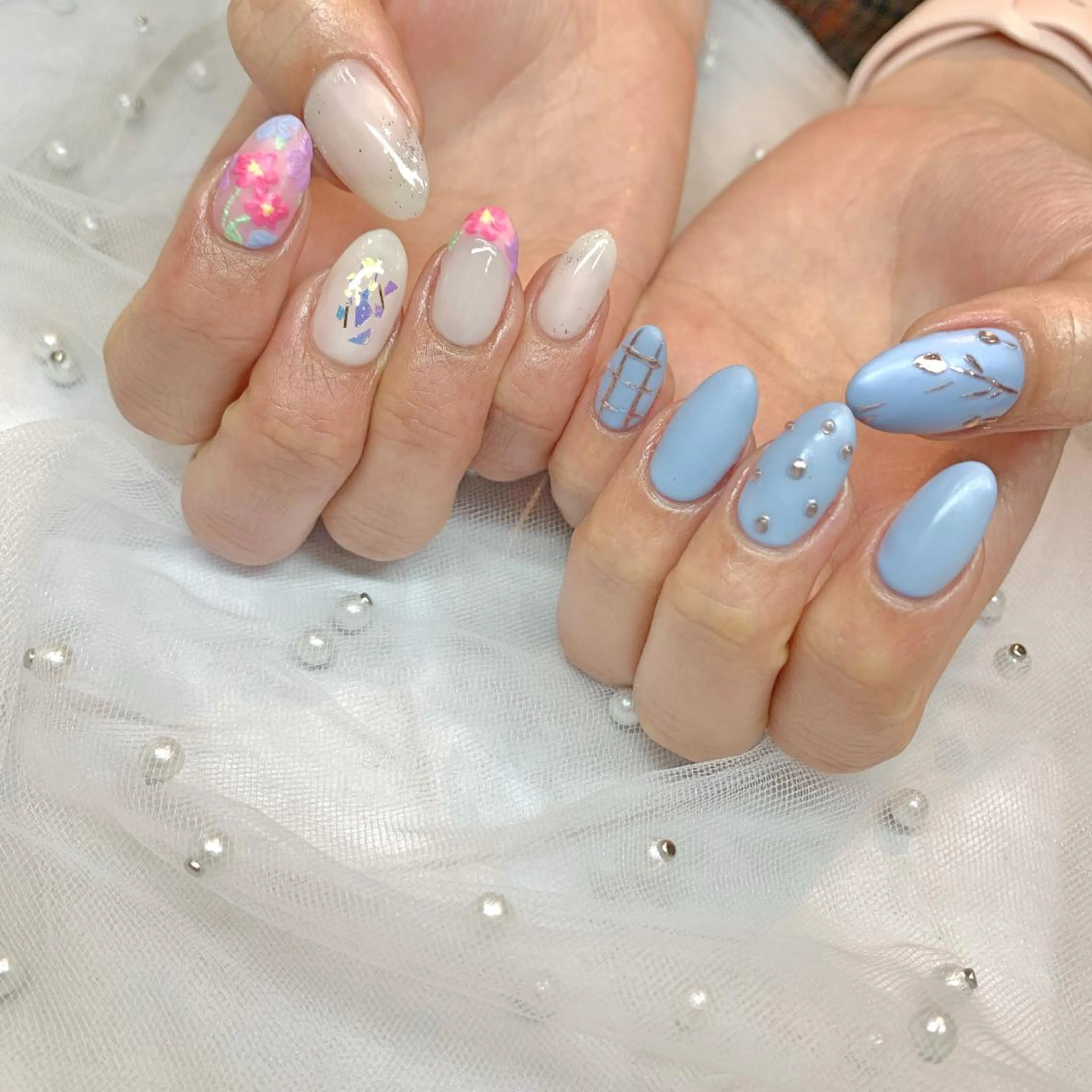 ネイル 持ち込み ハンドネイル glow_ nailのネイルデザイン