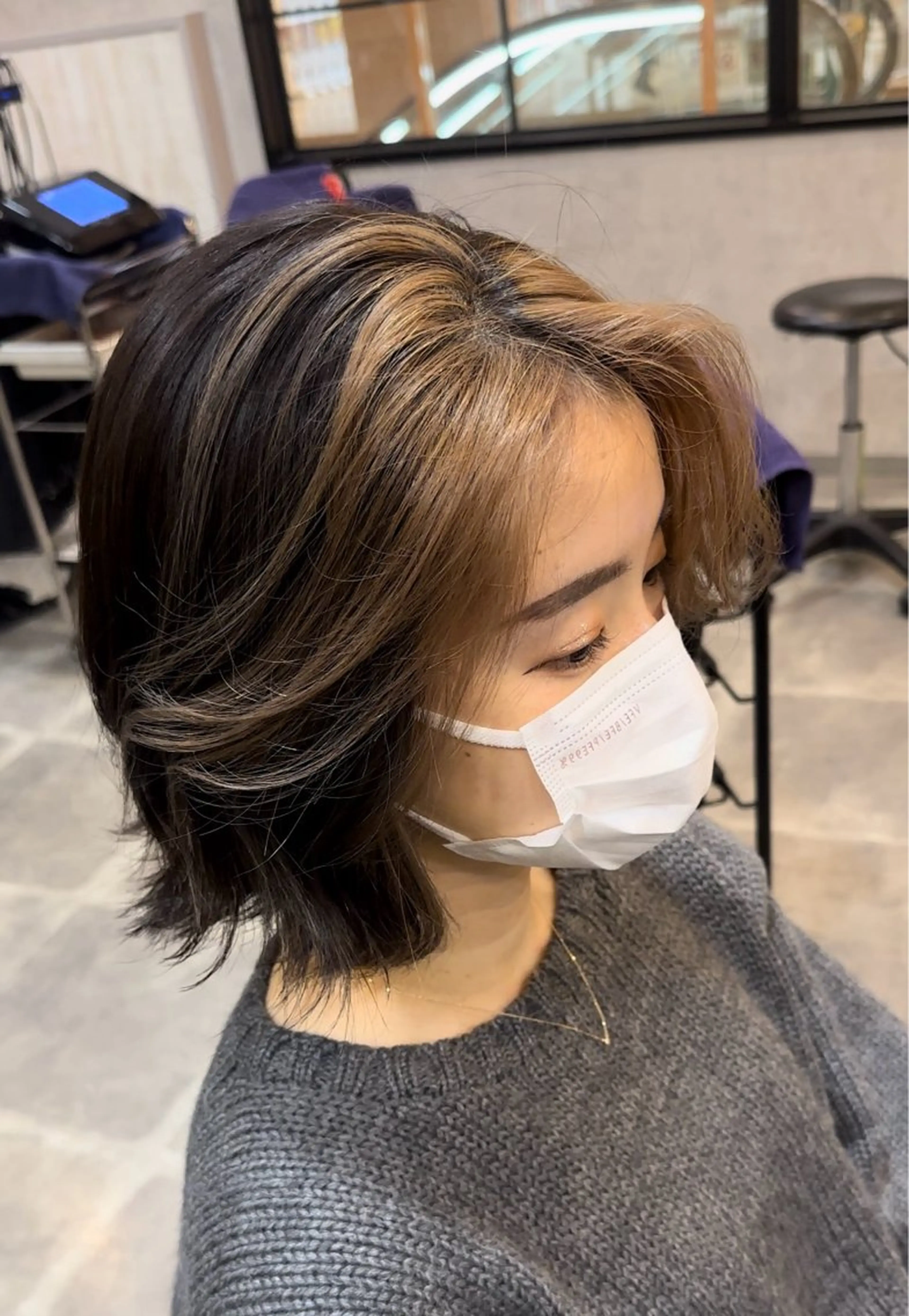 ショート カラー Bonheur  KAWANISHI所属・ノンダメージ 🥑mikubanのヘアスタイル