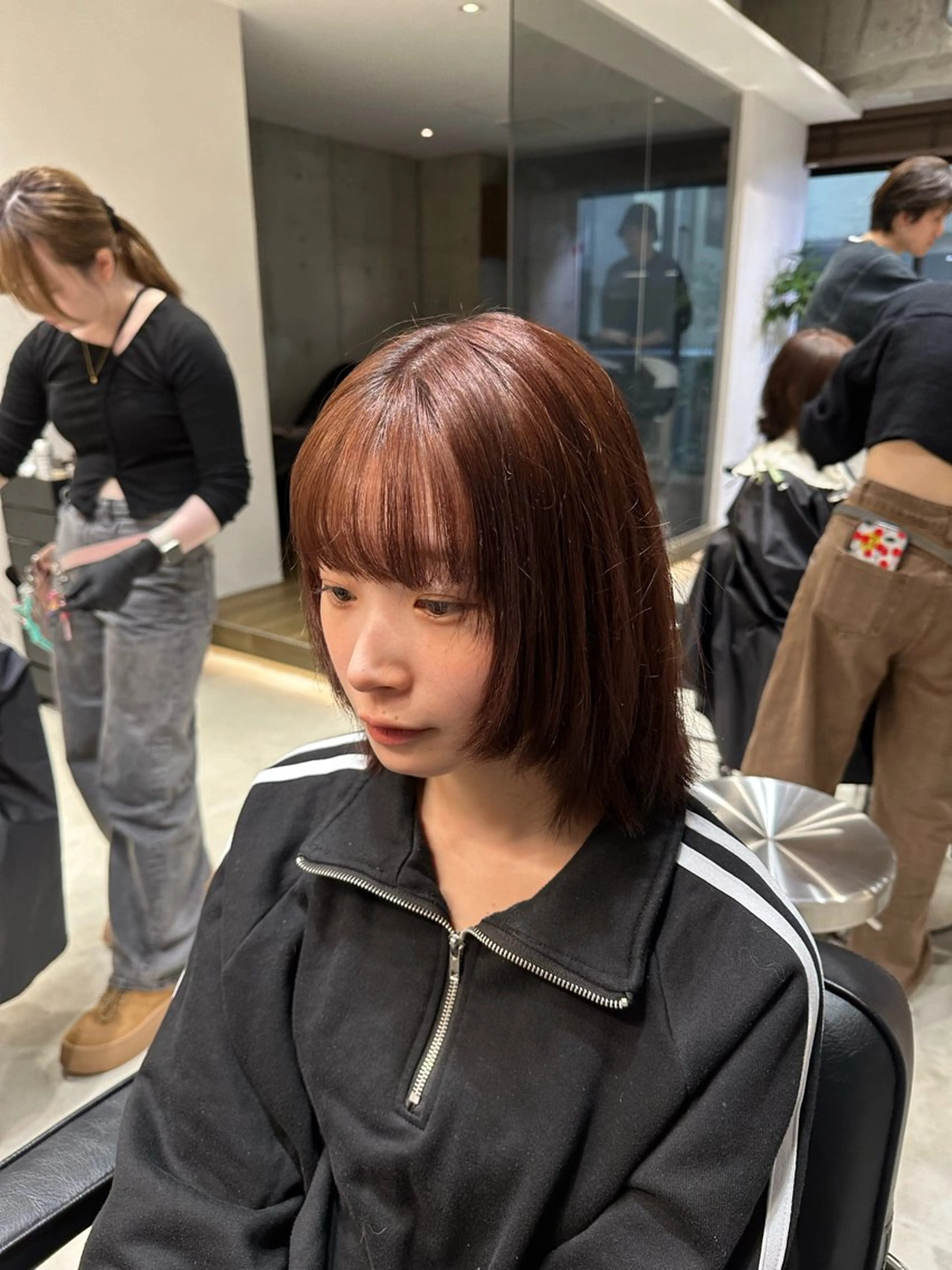 ミディアム カラー 横浜/Farbe/ ボブ、ショート募集中のヘアスタイル