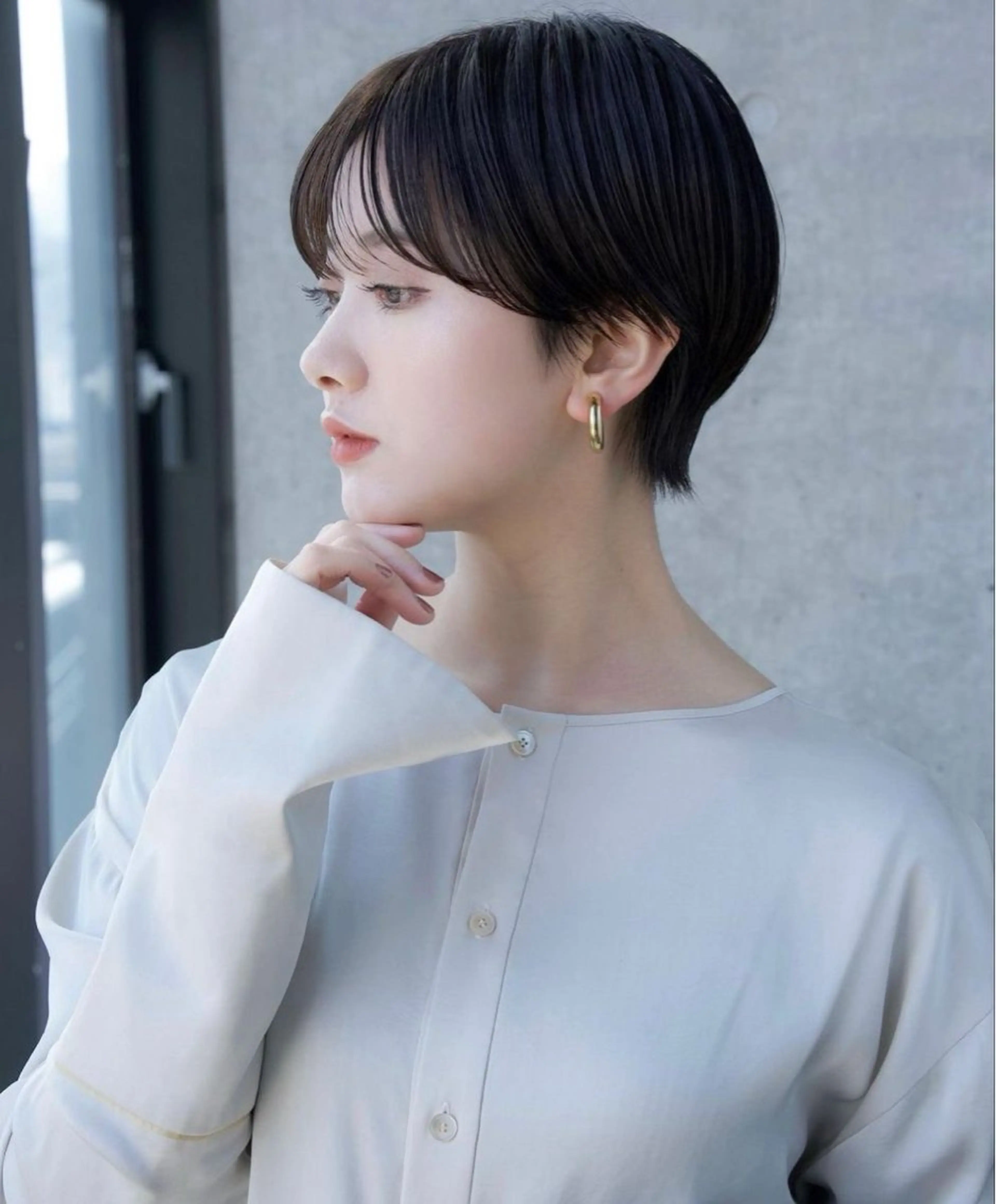 ショート ショート/パーマ/艶 カラー🎀　emiのヘアスタイル