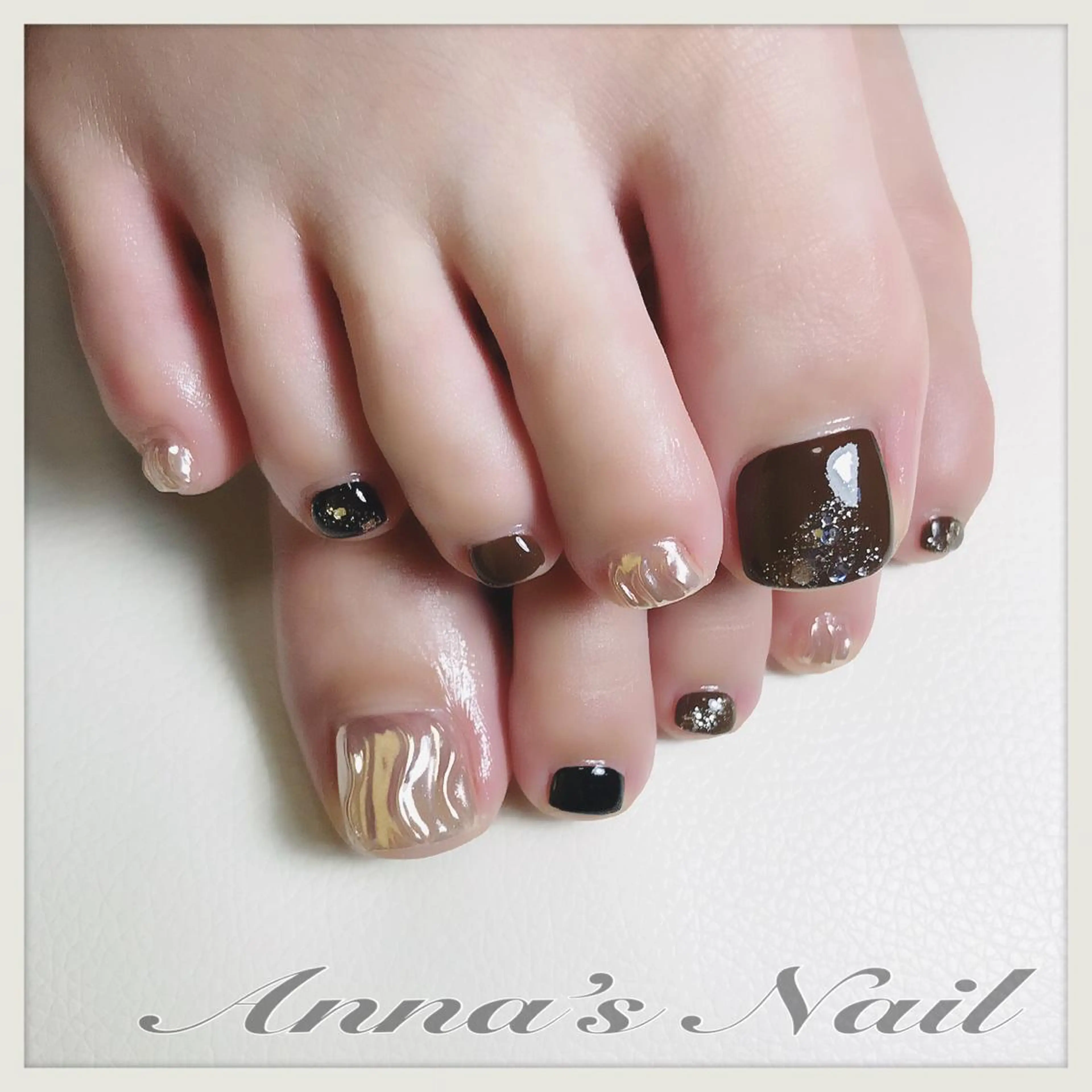 ネイル フットネイル Anna’s Nail所属・清口 杏奈のネイルデザイン