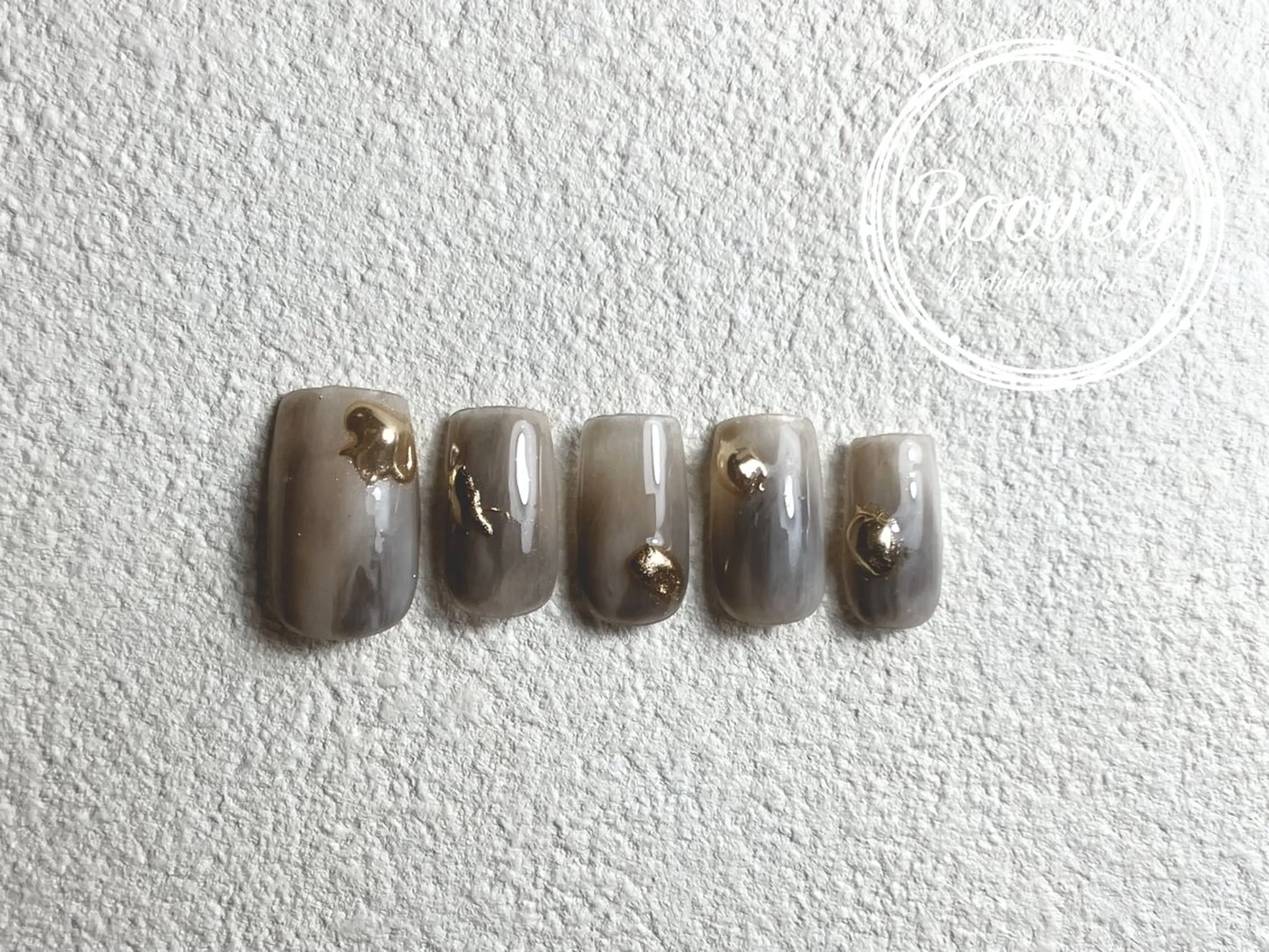 ネイル Nail salon Roovely 代官山店【ネイルサロンルブリー】所属・roovely Rumi／ニュアンスのネイルデザイン