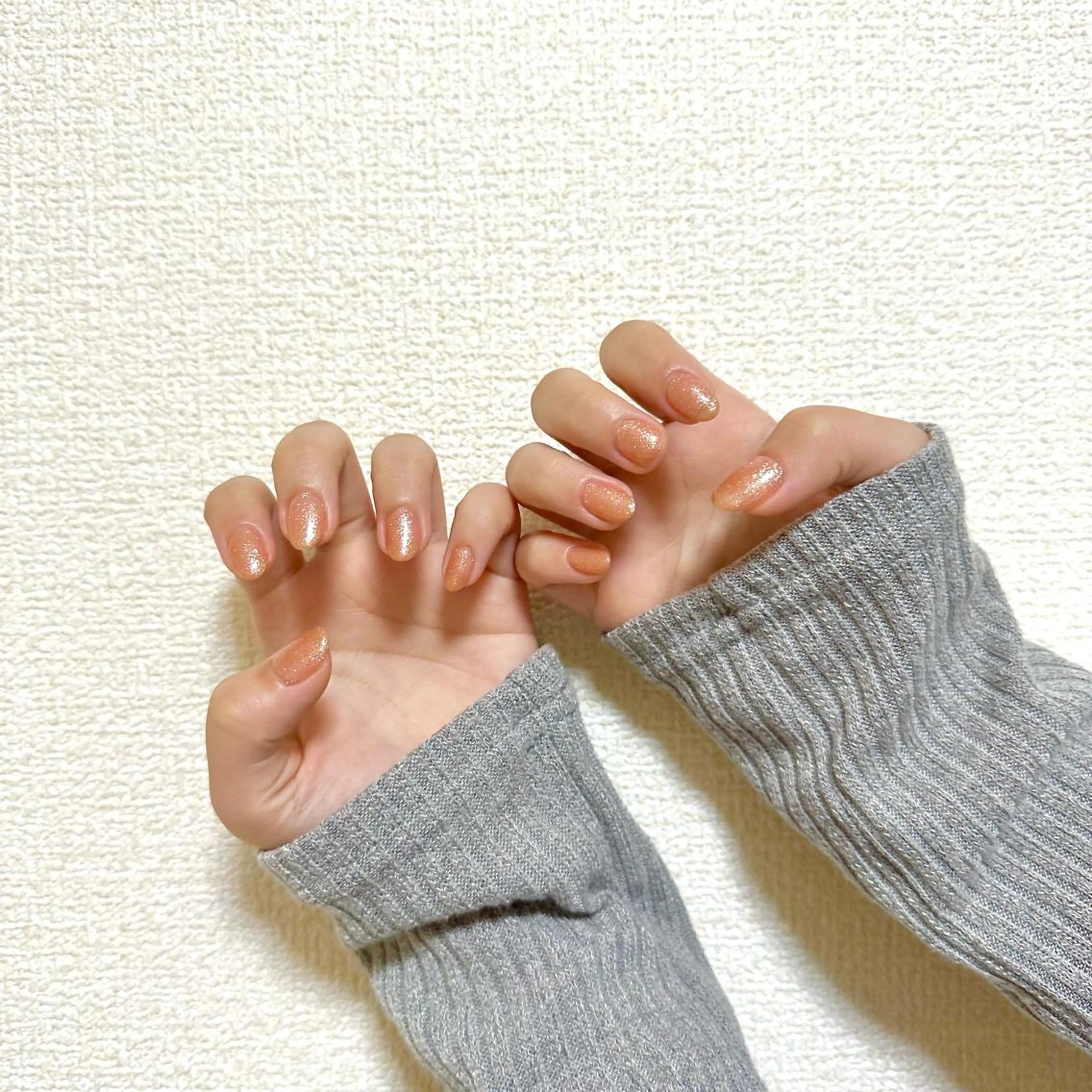 ネイル ラメ(グリッター) ワンカラーネイル Richelle eyelash&nail池袋店 【リシェルアイラッシュ&ネイル】所属・リシェル 明香莉のネイルデザイン