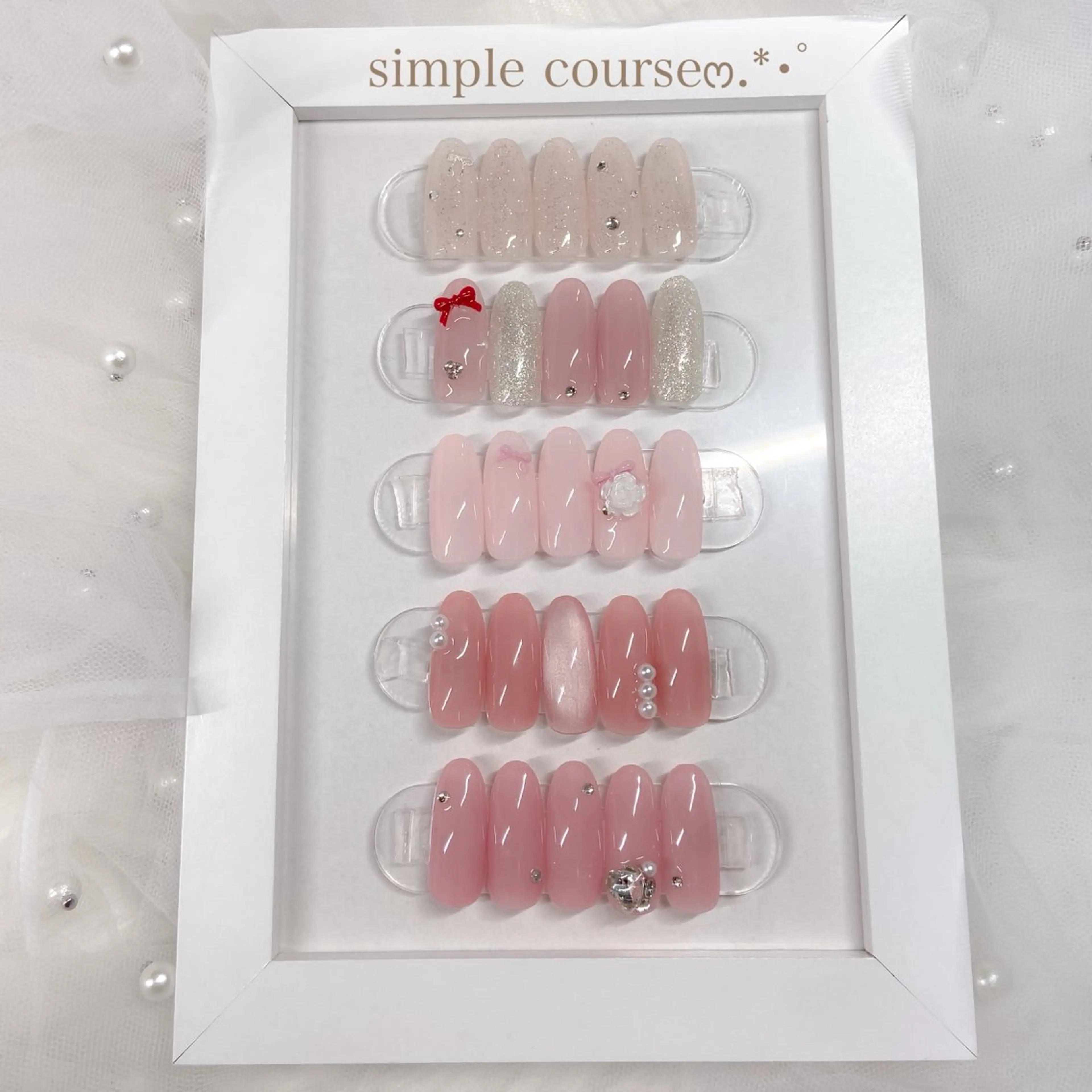 【オフ無し】ハンド💅✨定額シンプルコース🎀の写真