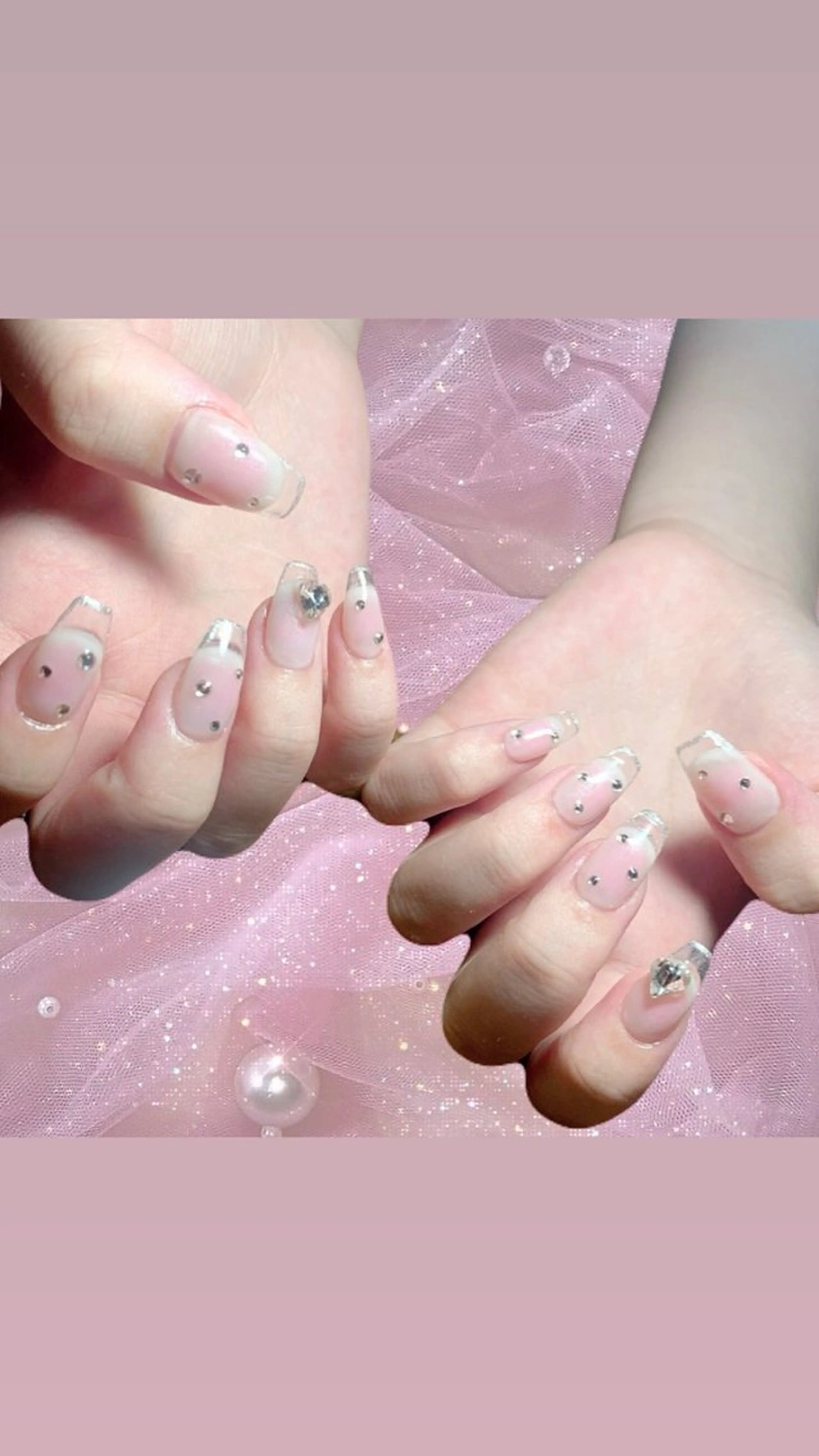 ネイル 長さ出し ハンドネイル kei nailのネイルデザイン