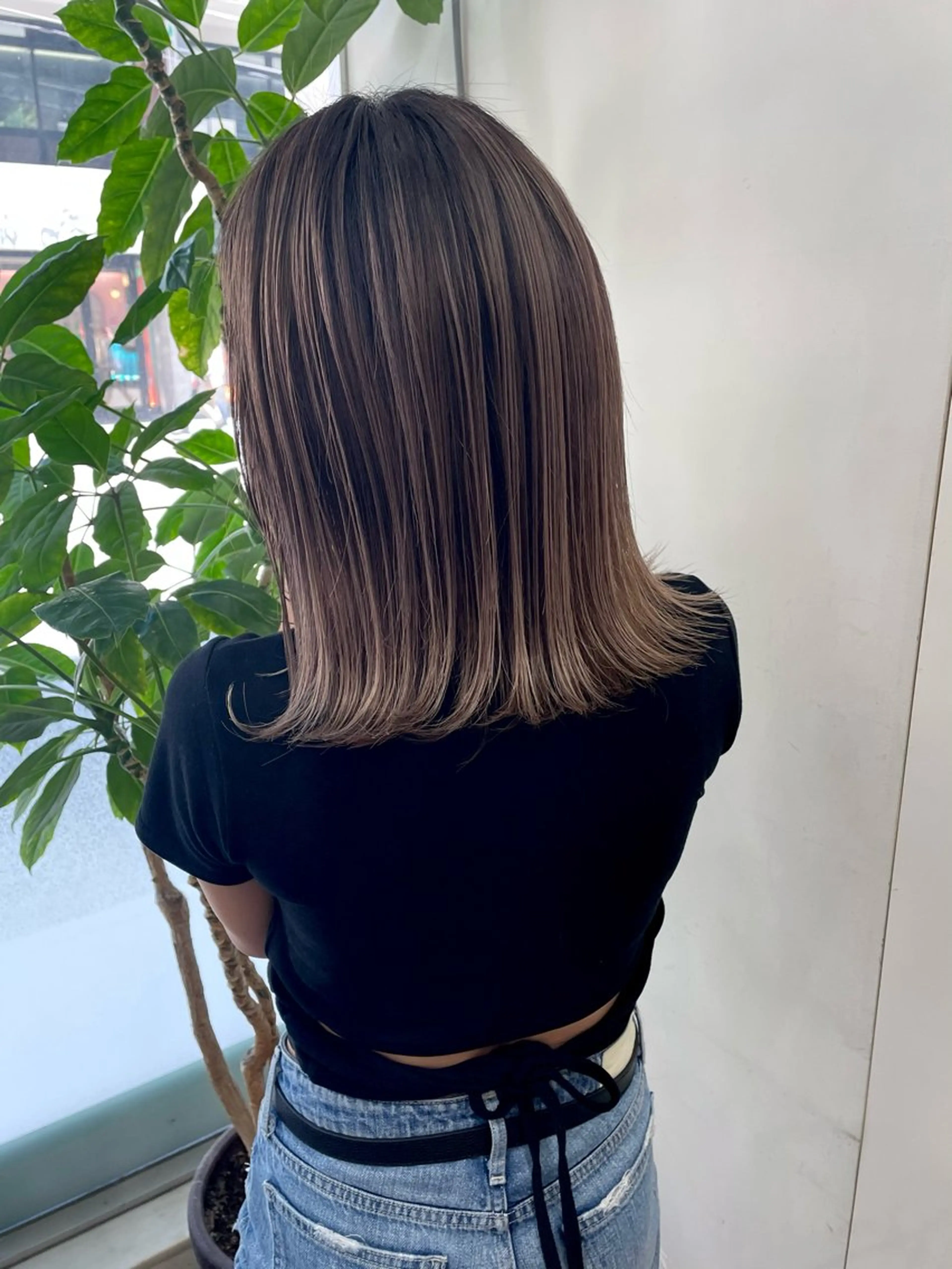 ミディアム カラー ヘアカラー NiL所属・藤浪 駿のヘアスタイル